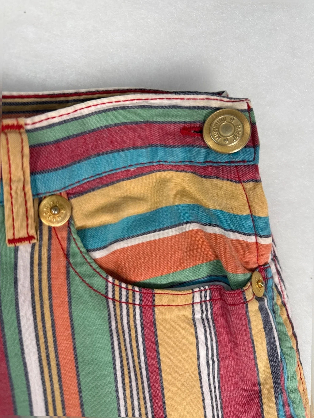 Pantaloni Moschino a righe multicolor – Donna Taglia XS