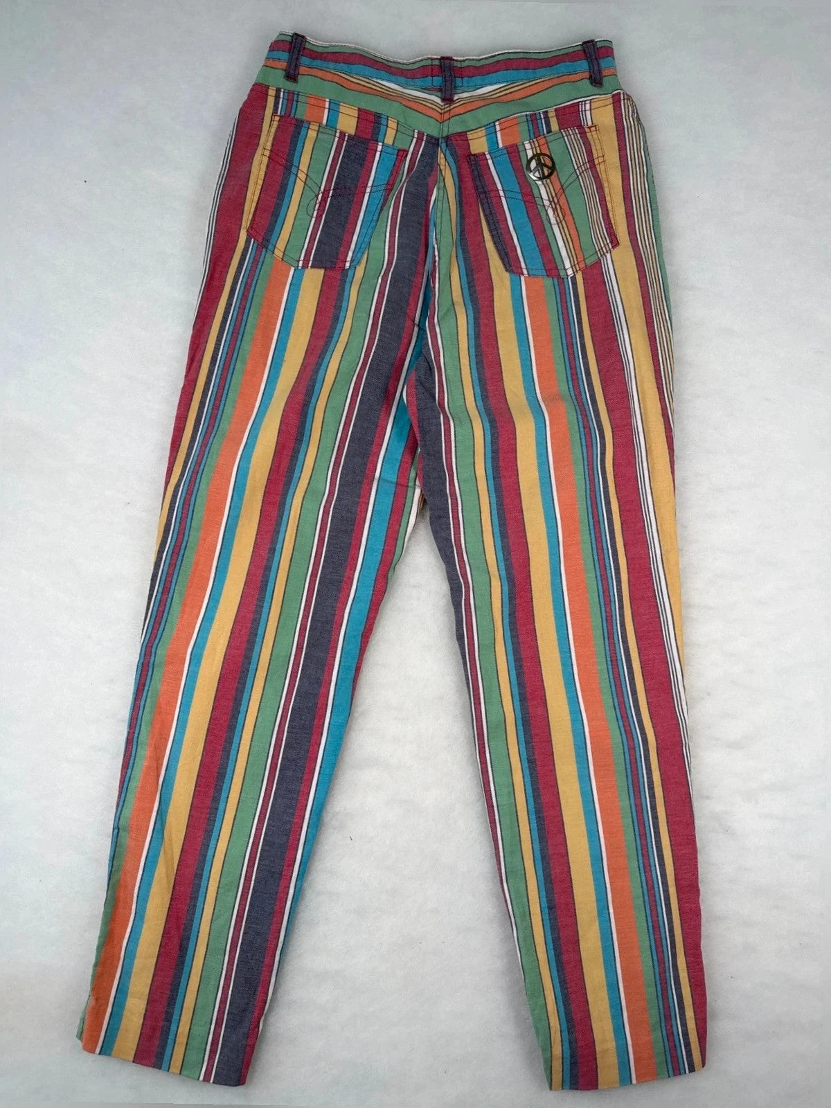 Pantaloni Moschino a righe multicolor – Donna Taglia XS
