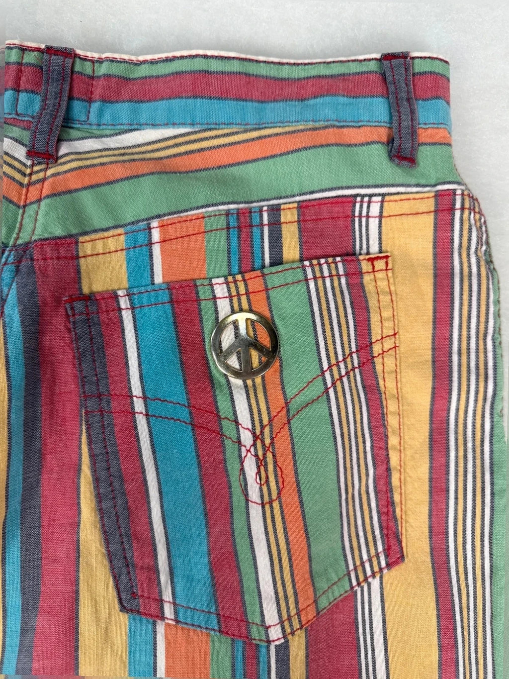 Pantaloni Moschino a righe multicolor – Donna Taglia XS