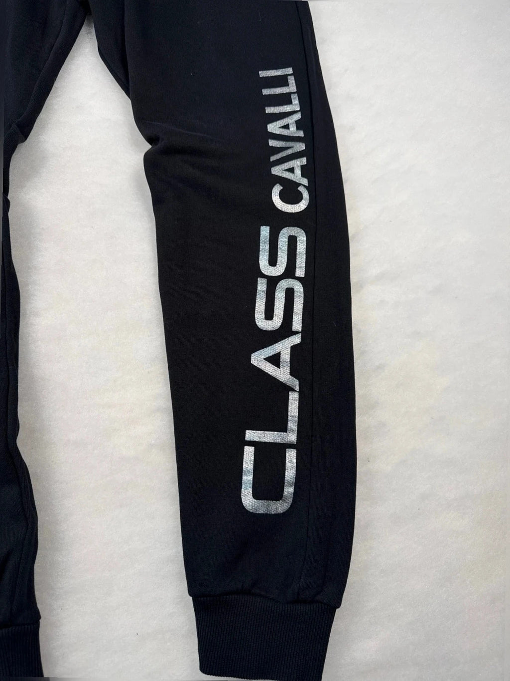 Pantaloni jogger Class Roberto Cavalli neri – Uomo Taglia L