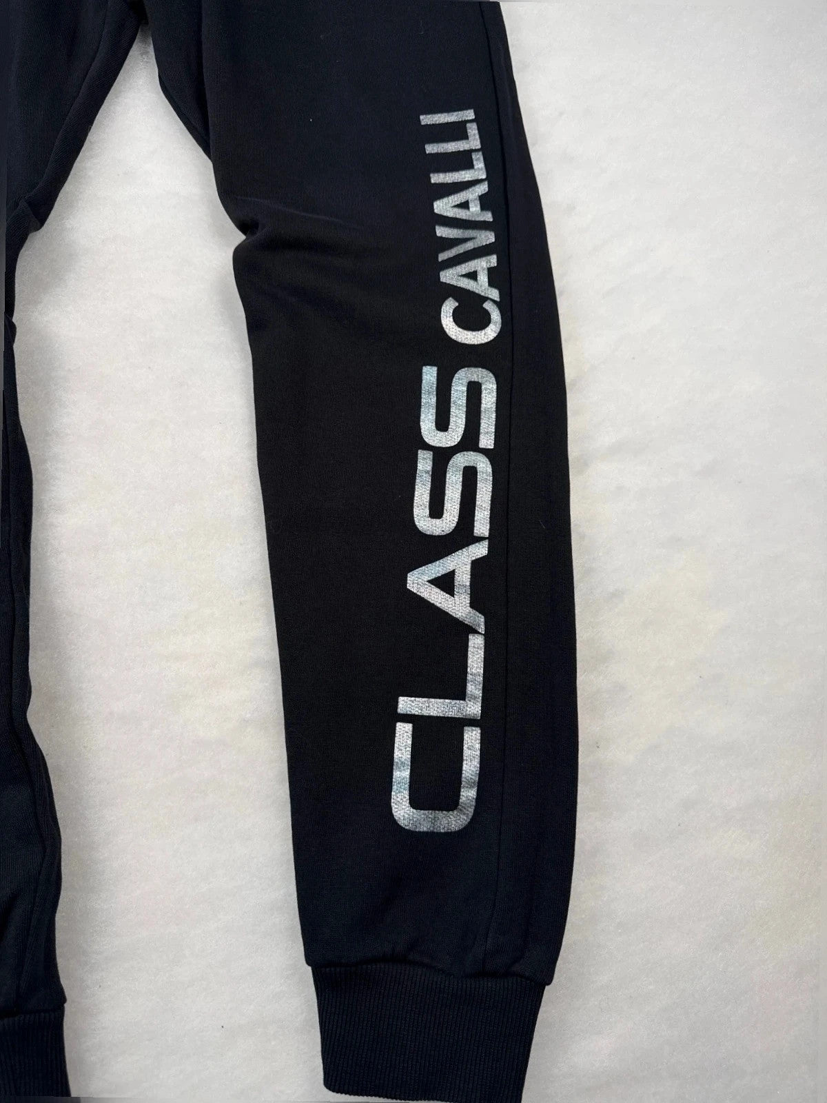 Pantaloni jogger Class Roberto Cavalli neri – Uomo Taglia L