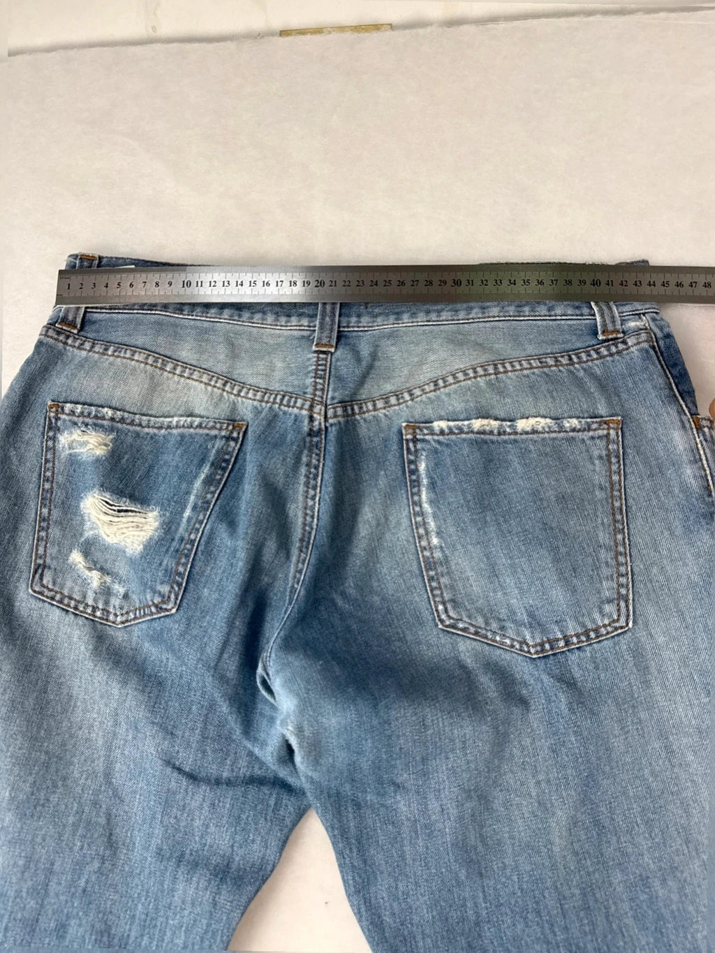 Jeans Dolce & Gabbana delavé Y2K – Uomo Taglia IT 50 (W40)