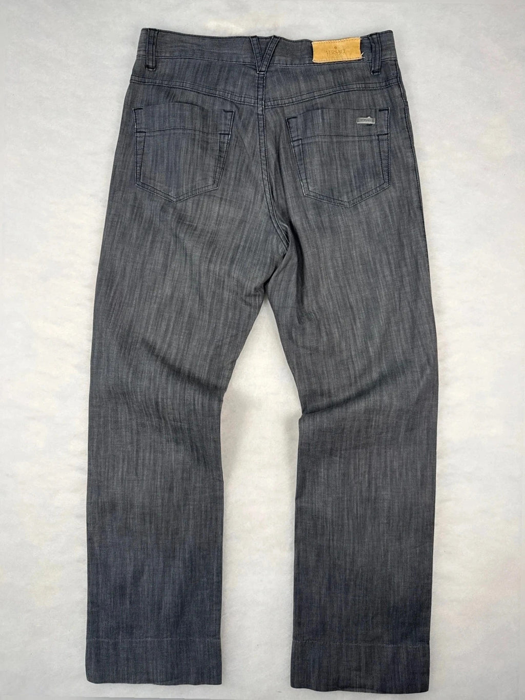 Pantaloni Versace Collection grigi – Donna Taglia IT 38 (W29)