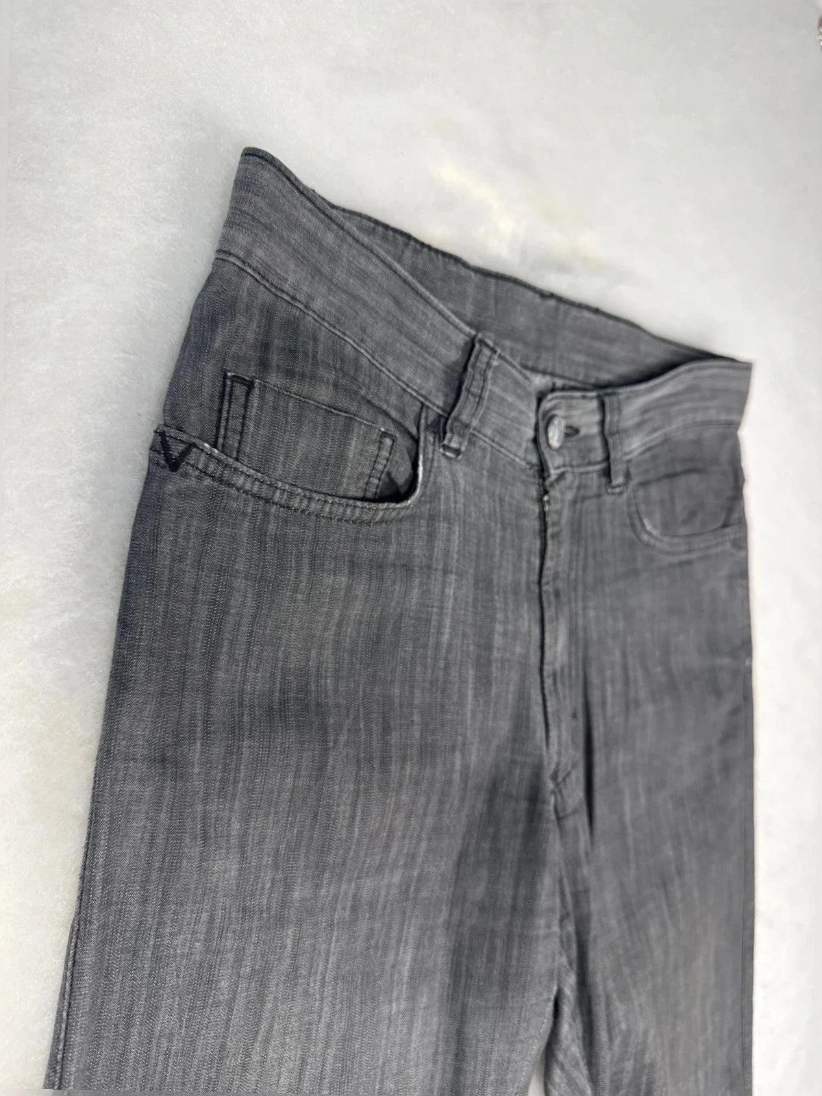 Pantaloni Versace Collection grigi – Donna Taglia IT 38 (W29)