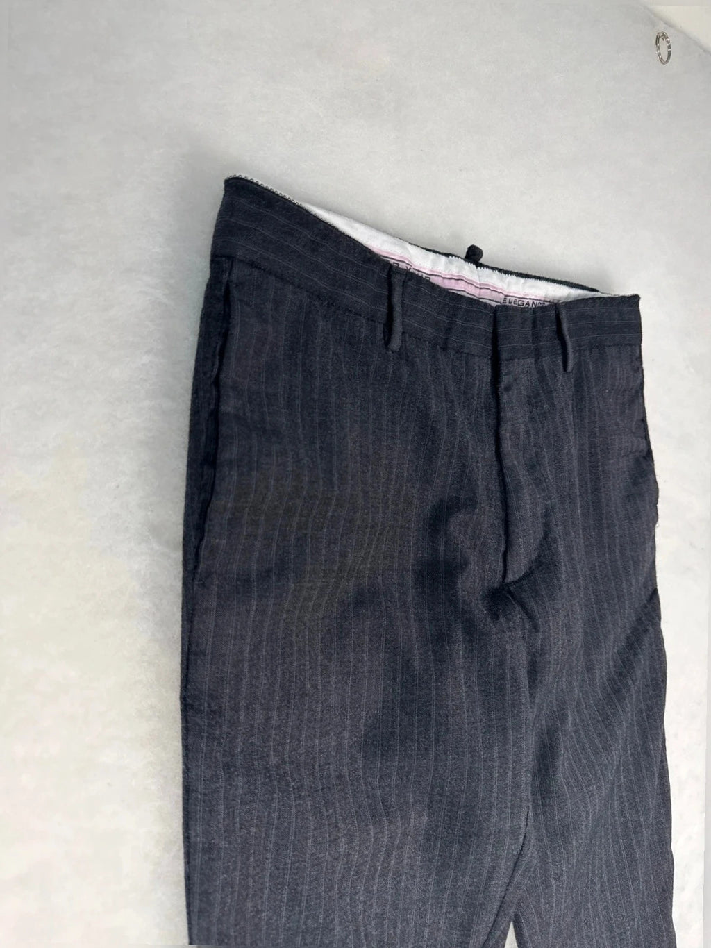 Pantaloni Dsquared2 gessati – Uomo Taglia IT 48 (W38)