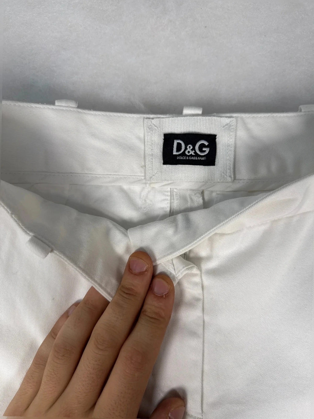 Pantaloni Dolce & Gabbana panna – Uomo Taglia IT 38 (W29)