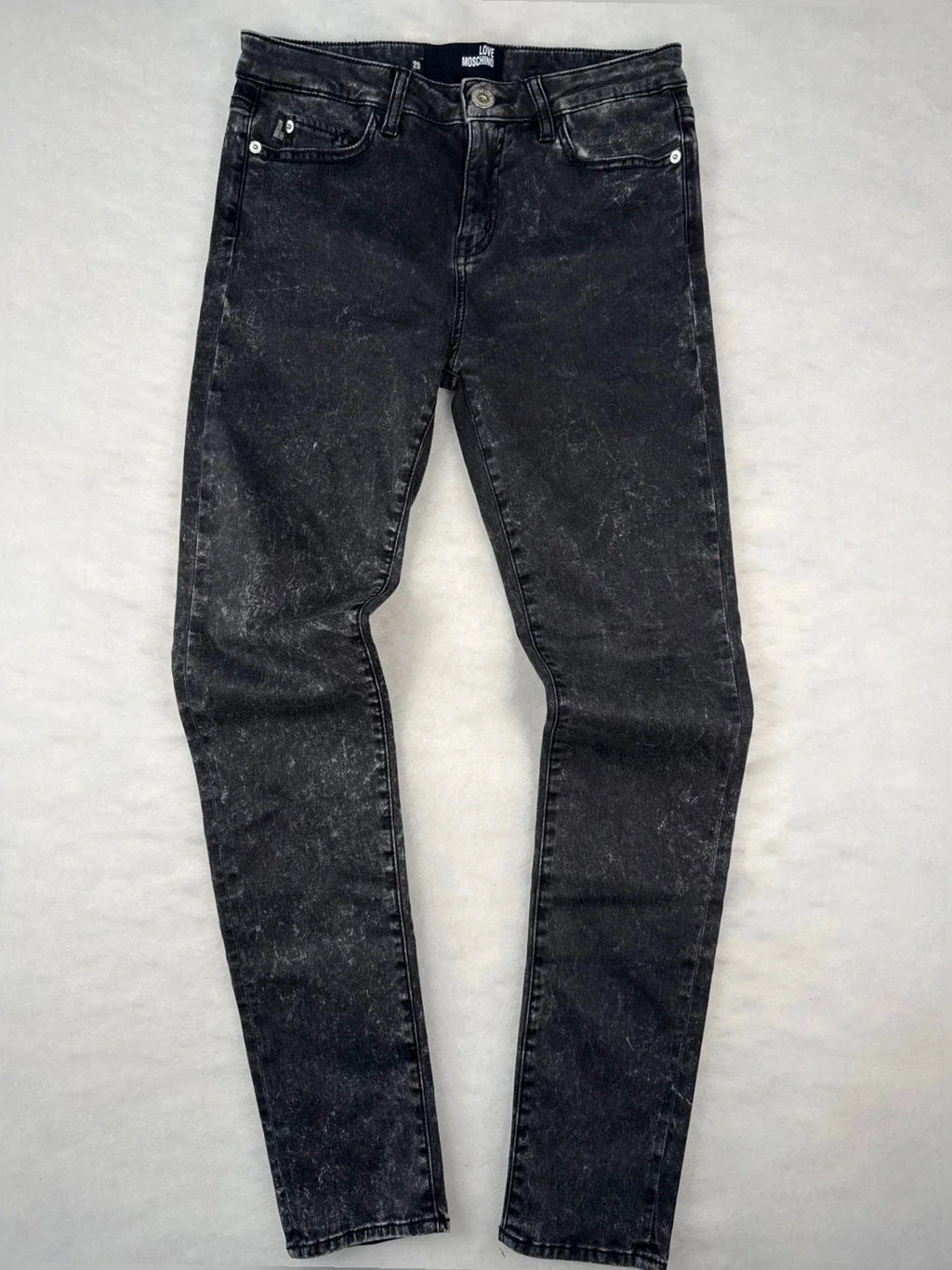 Jeans Love Moschino grigio/nero effetto used – Donna Taglia L (IT 44)