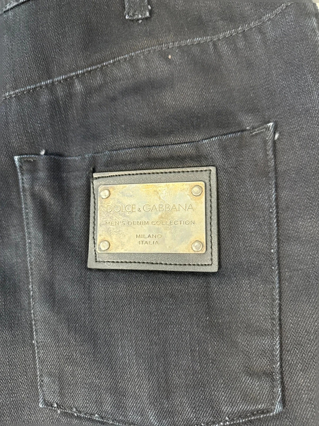 Jeans Dolce & Gabbana neri Denim Collection – Uomo Taglia IT 50 (W40)