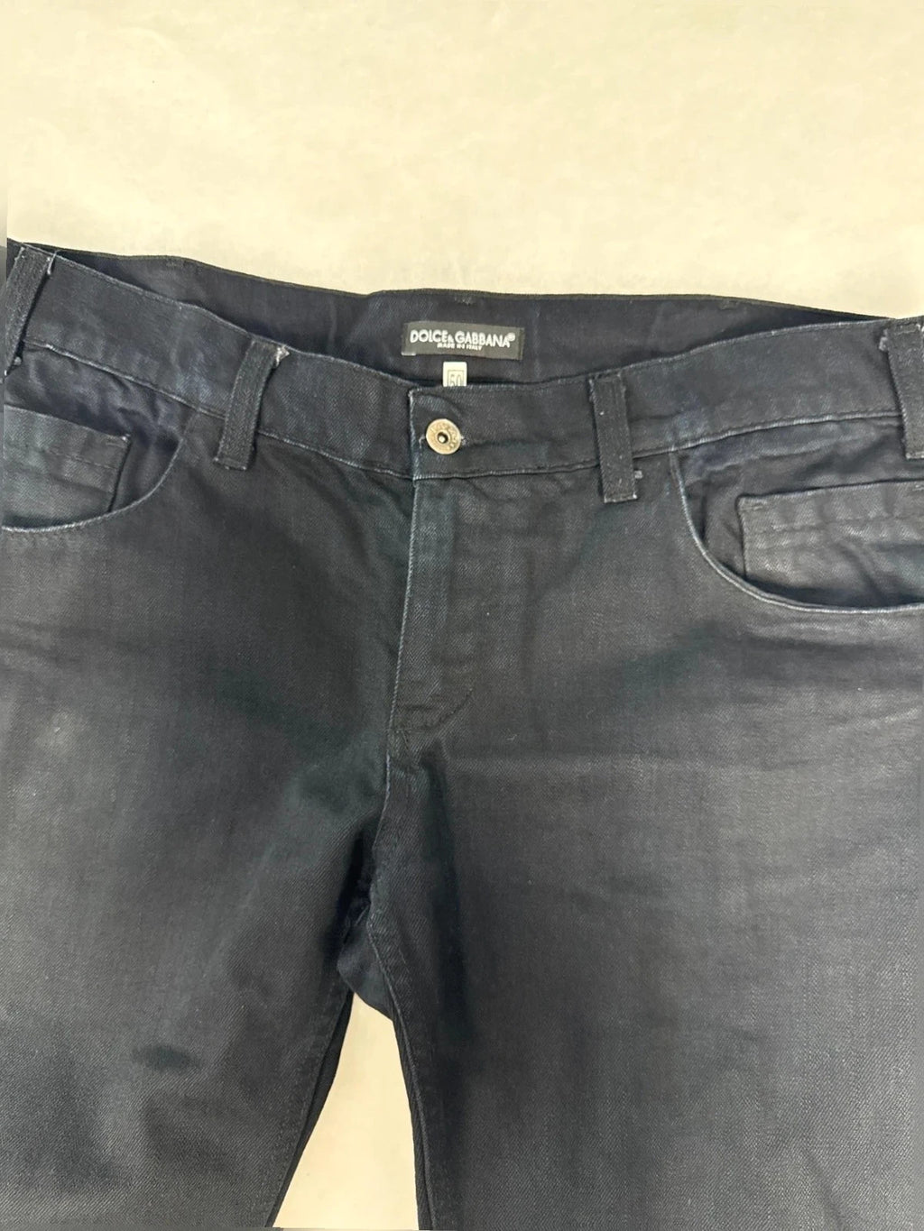 Jeans Dolce & Gabbana neri Denim Collection – Uomo Taglia IT 50 (W40)