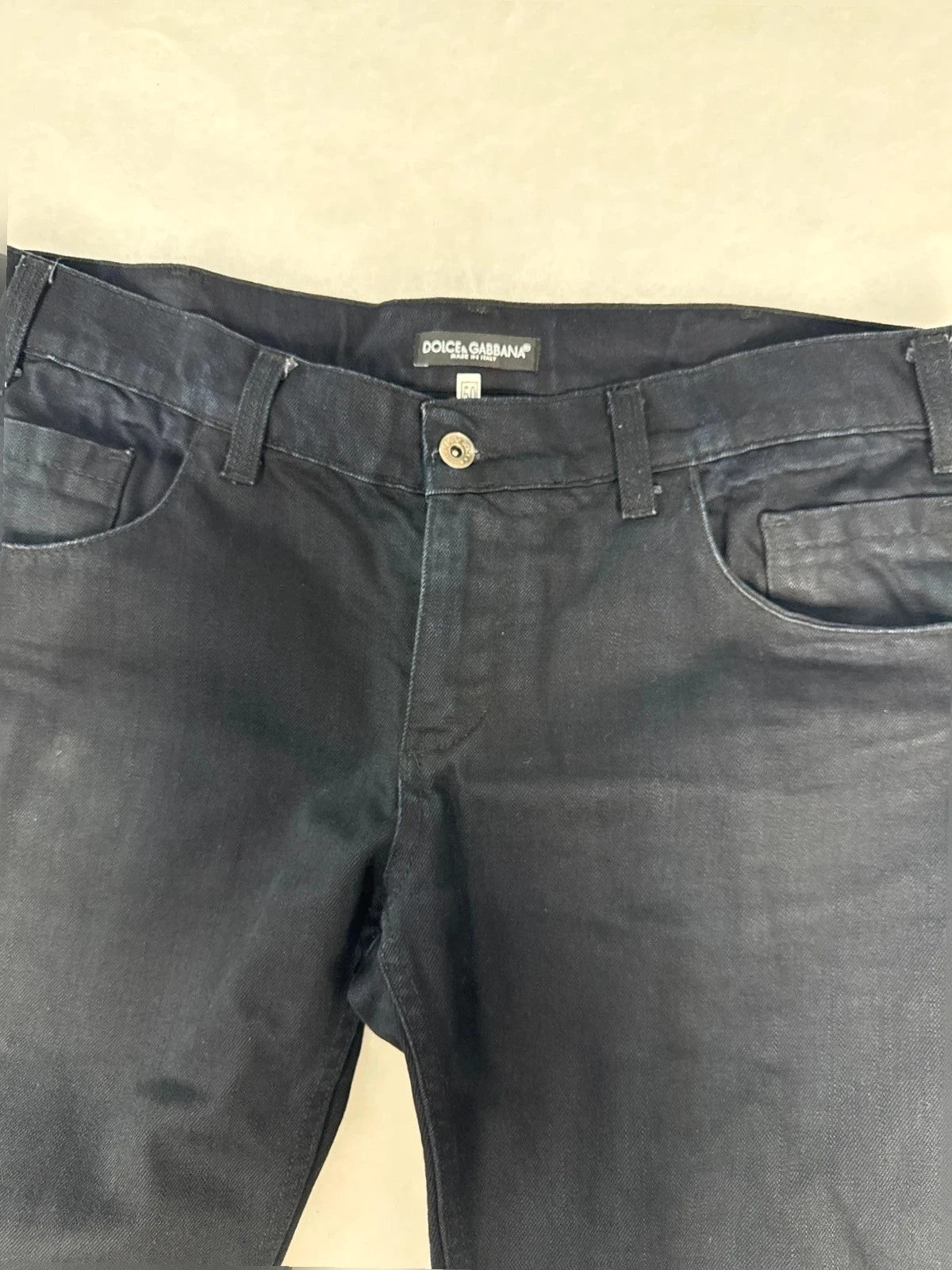Jeans Dolce & Gabbana neri Denim Collection – Uomo Taglia IT 50 (W40)