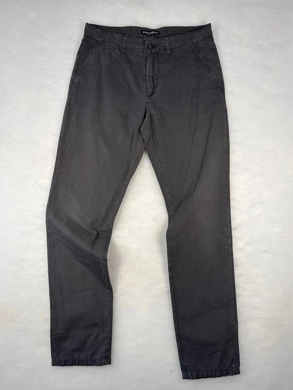 Pantaloni Dolce & Gabbana grigio antracite Y2K – Uomo Taglia 44 (W34)