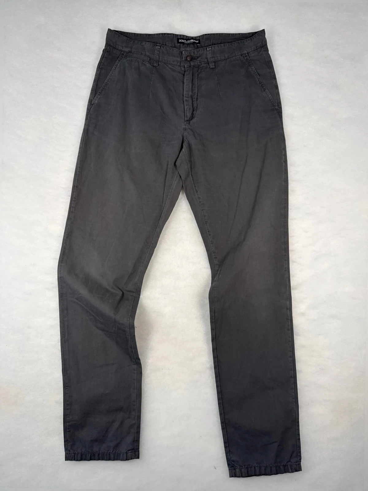 Pantaloni Dolce & Gabbana grigio antracite Y2K – Uomo Taglia 44 (W34)
