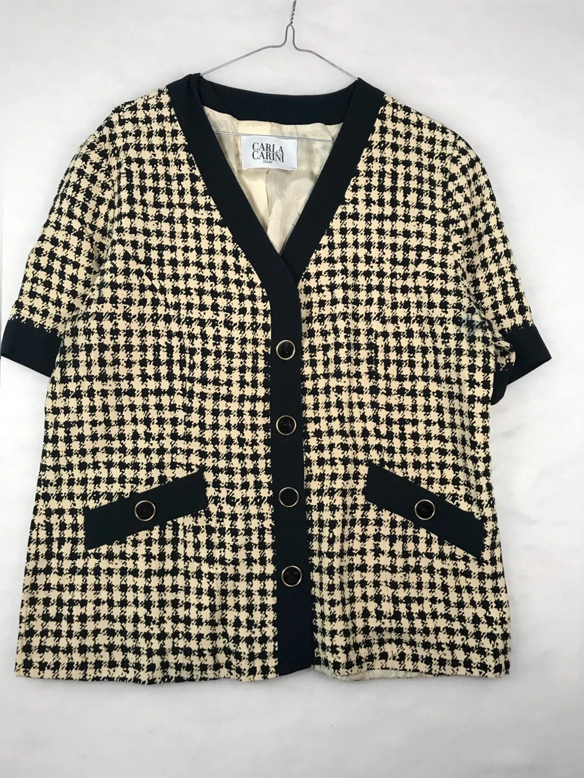 Blazer Carla Carini Vintage Donna – Taglia 4XL (IT 52)