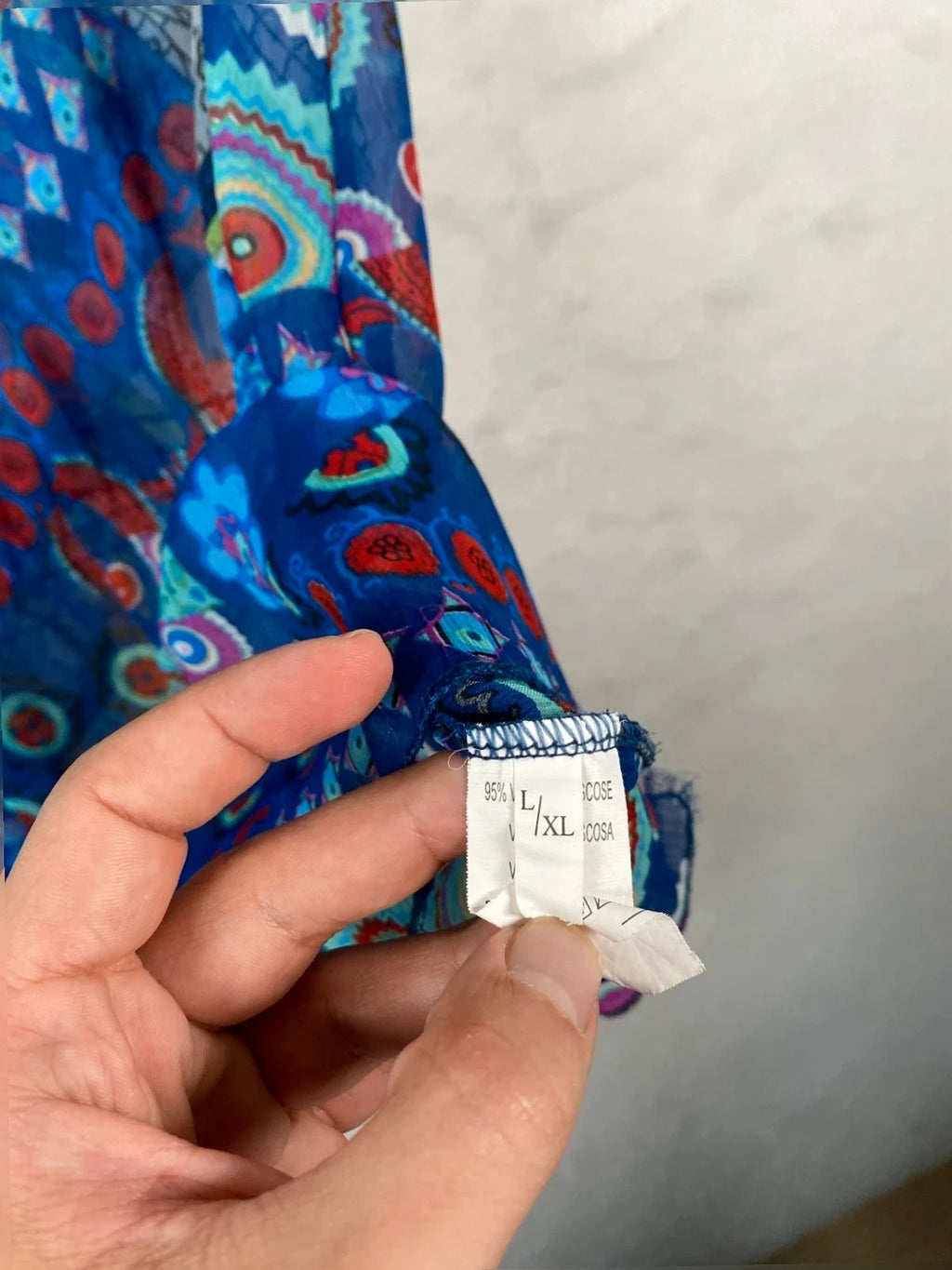 Bluse Vintage Donna – Taglia L (IT 44)