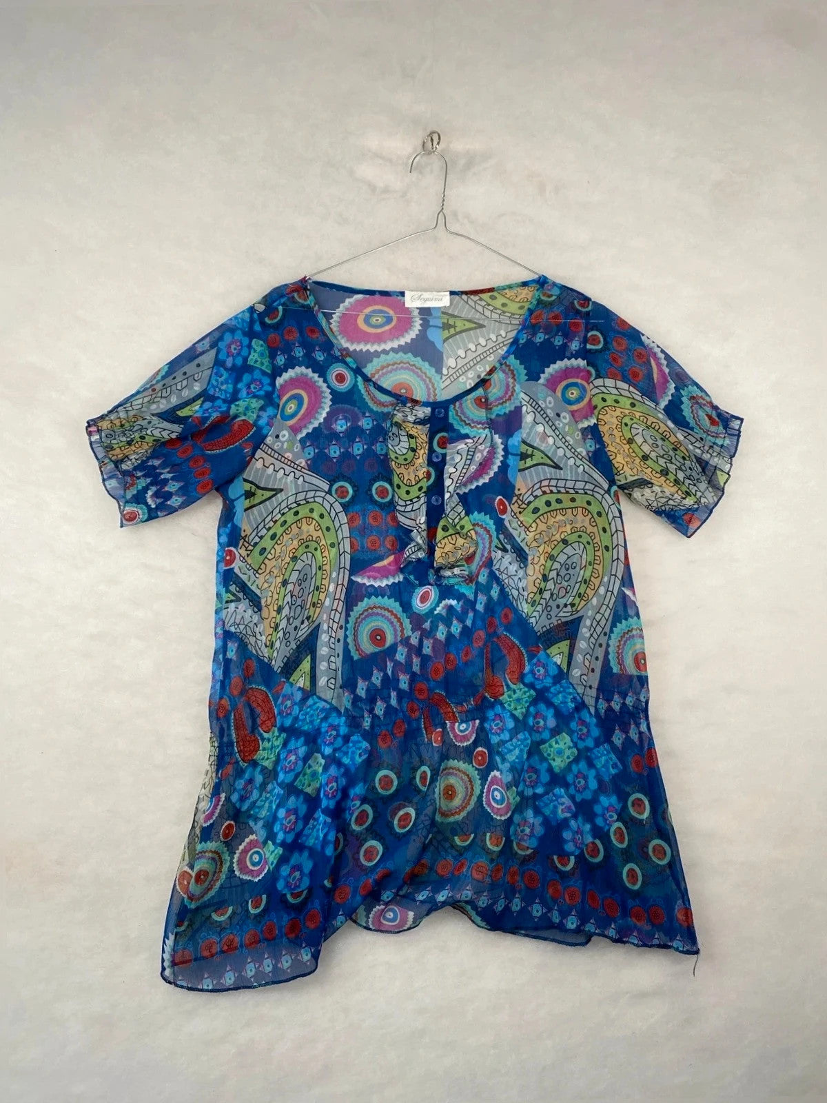 Bluse Vintage Donna – Taglia L (IT 44)