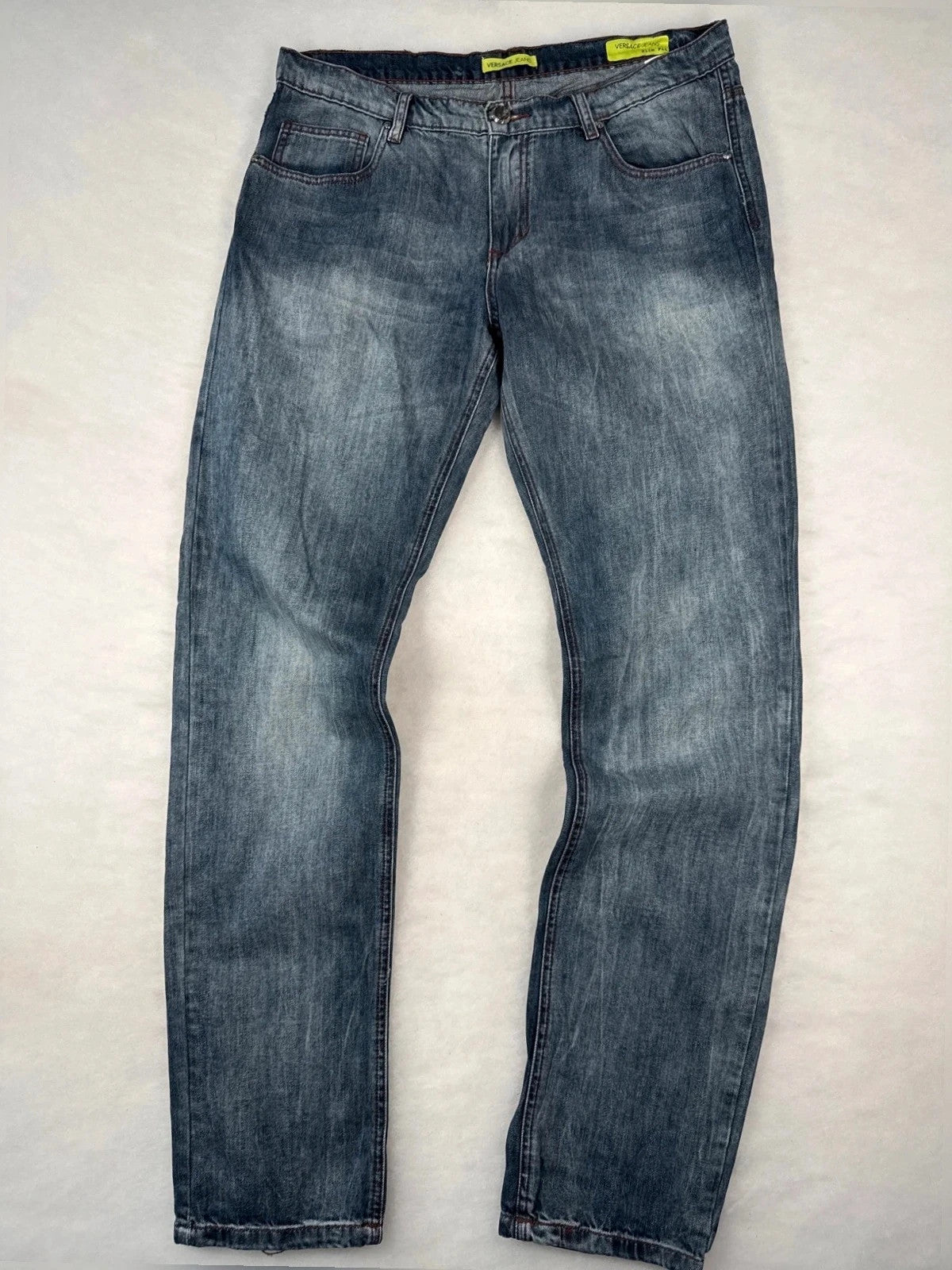 Jeans Versace Jeans slim fit blu denim – Uomo Taglia IT 50 (W40)