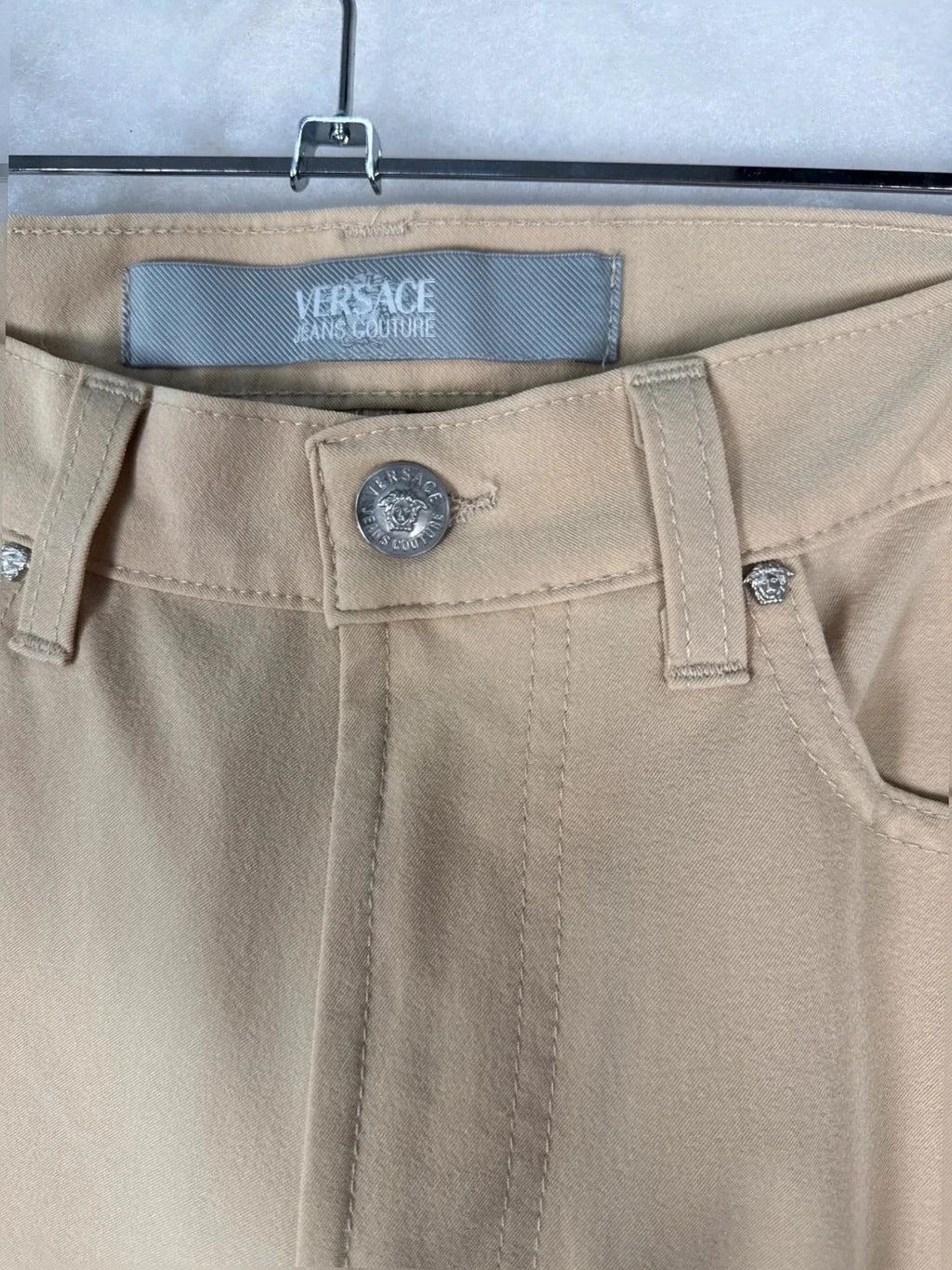 Pantaloni Versace Jeans Couture beige – Uomo Taglia M