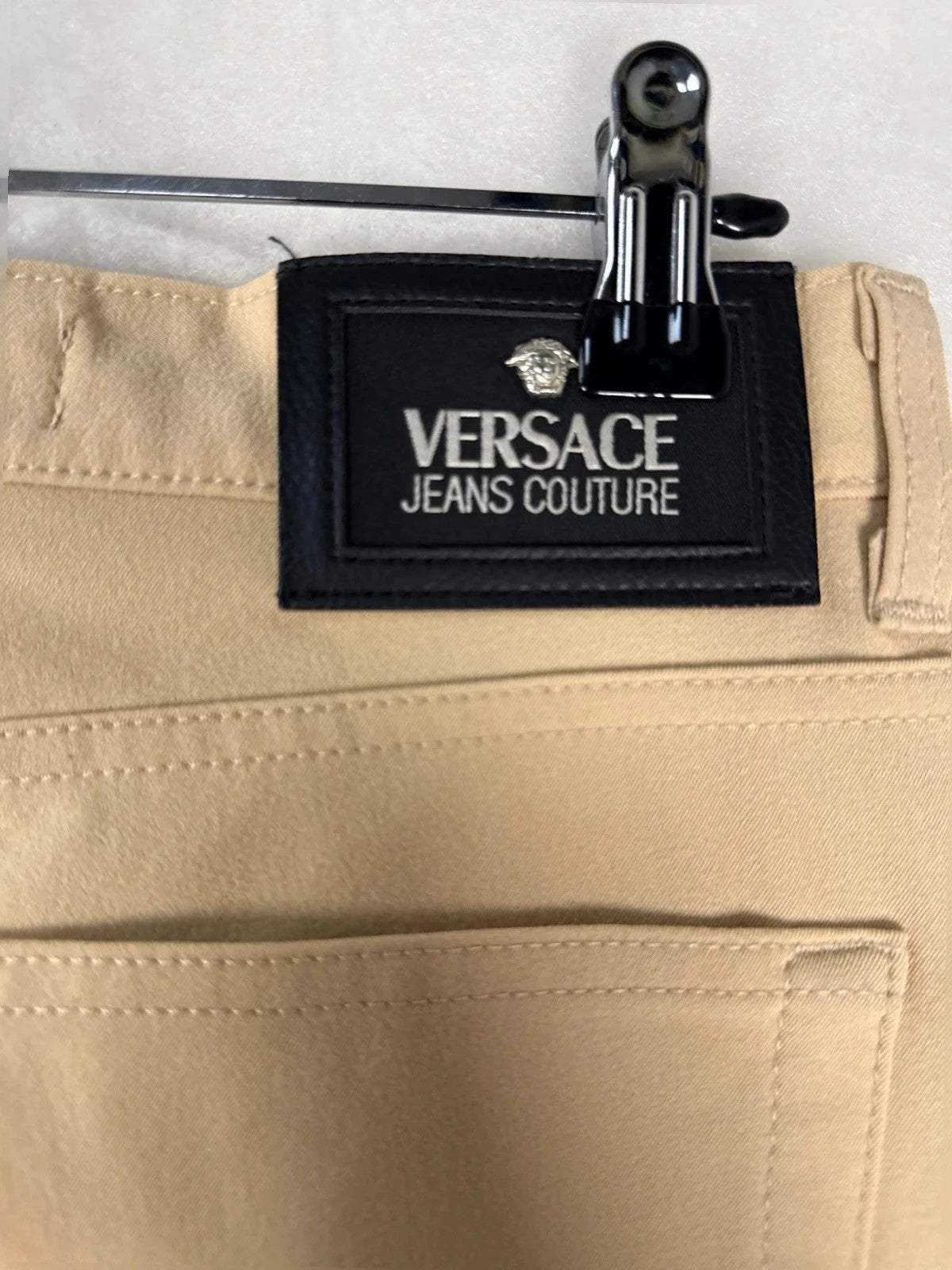 Pantaloni Versace Jeans Couture beige – Uomo Taglia M