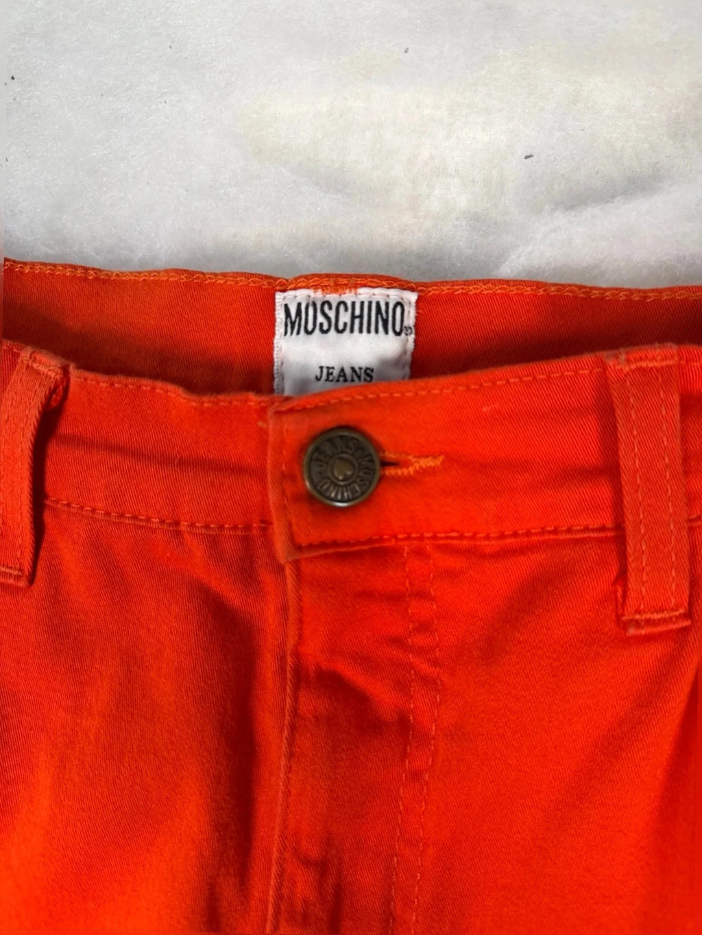 Jeans Moschino Jeans rosso skinny – Donna Taglia XXL (IT 48)