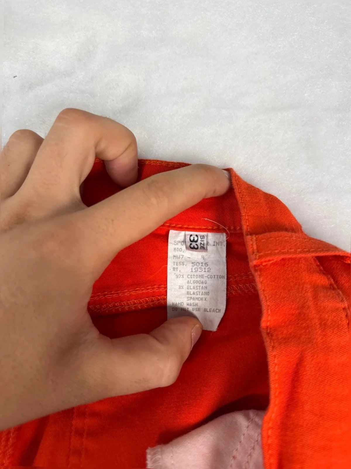 Jeans Moschino Jeans rosso skinny – Donna Taglia XXL (IT 48)