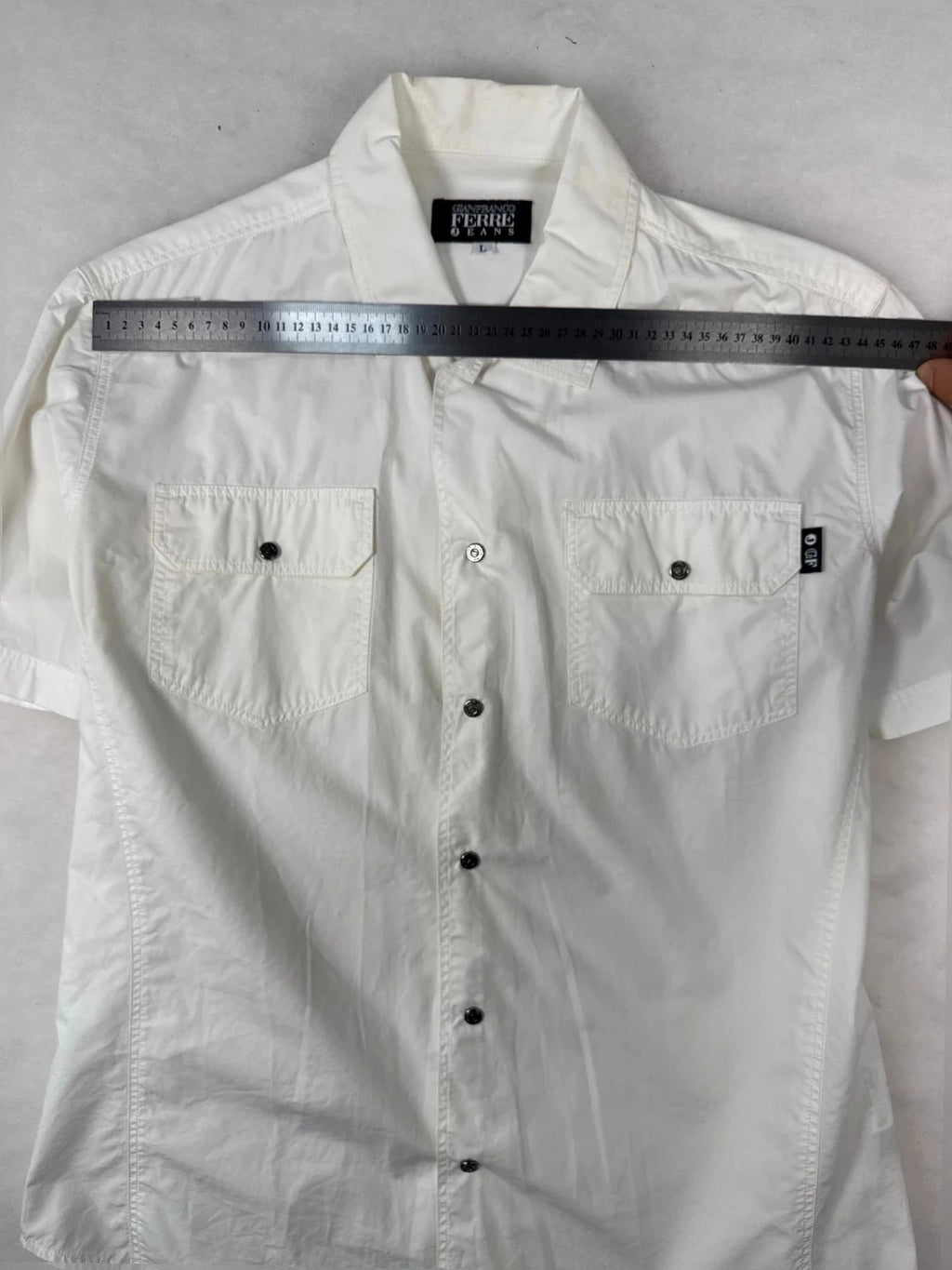 Camicia Gianfranco Ferré Jeans bianca – Uomo Taglia L
