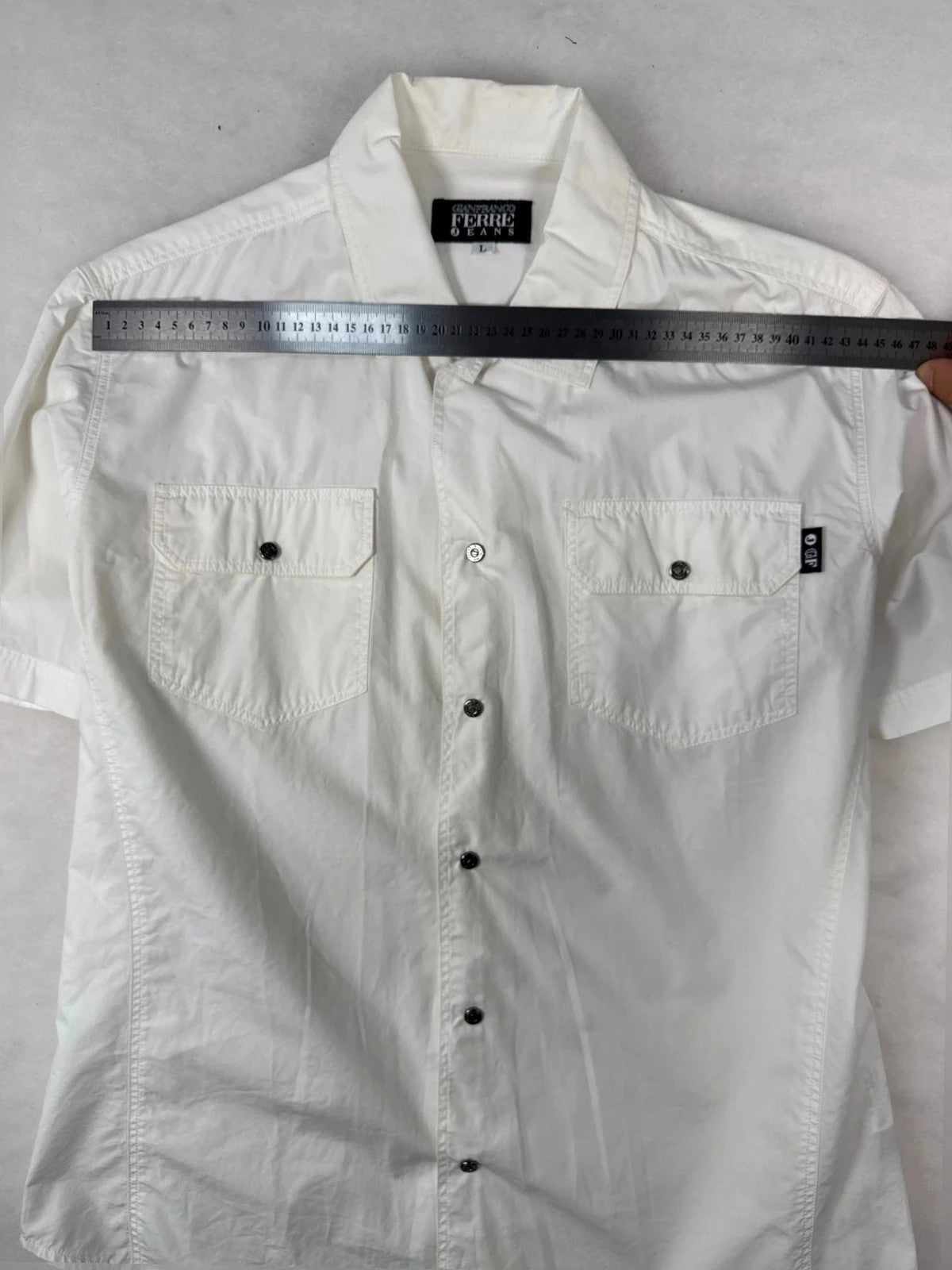 Camicia Gianfranco Ferré Jeans bianca – Uomo Taglia L