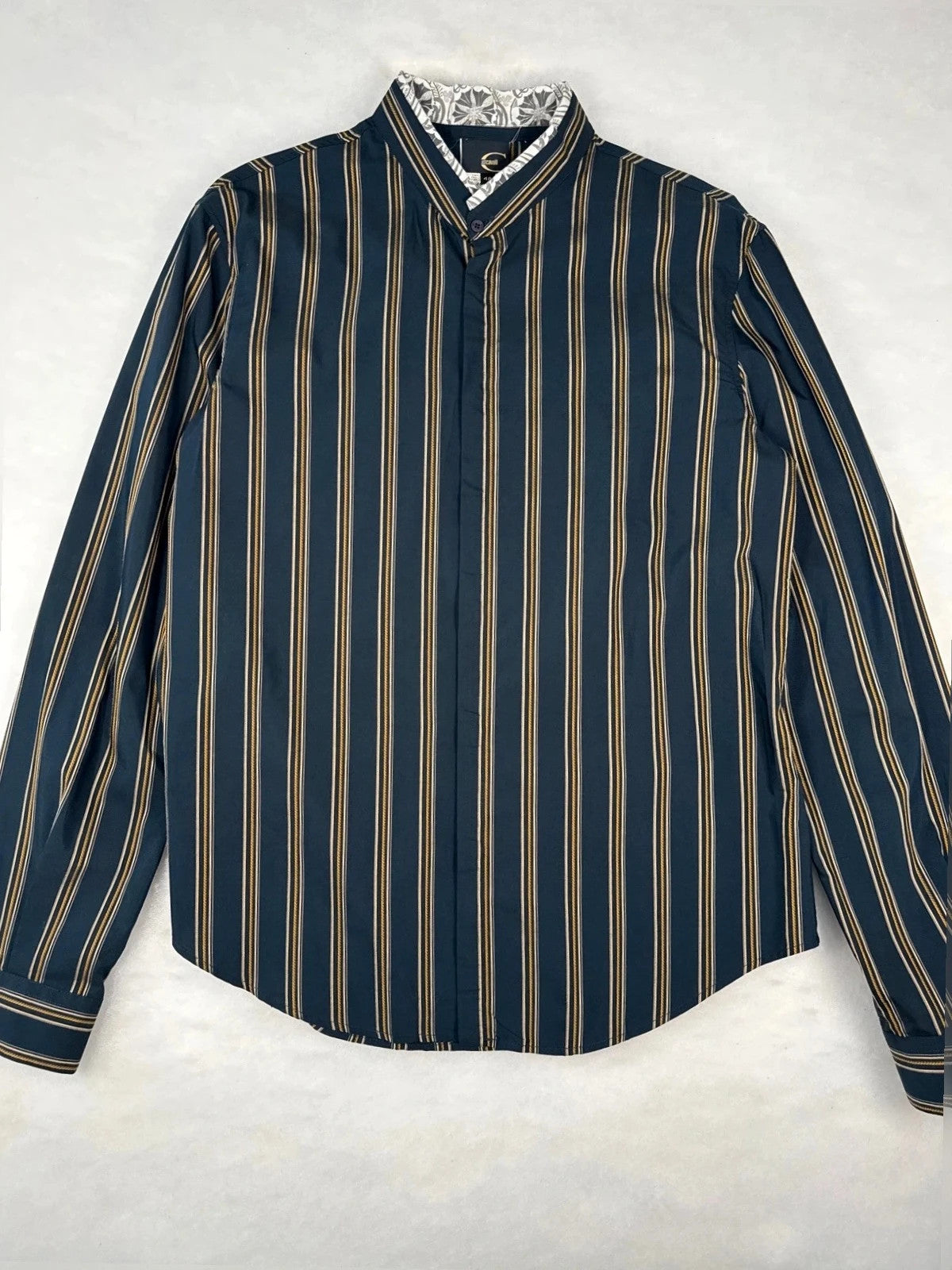 Camicia Just Cavalli righe nere e oro – Uomo Taglia L