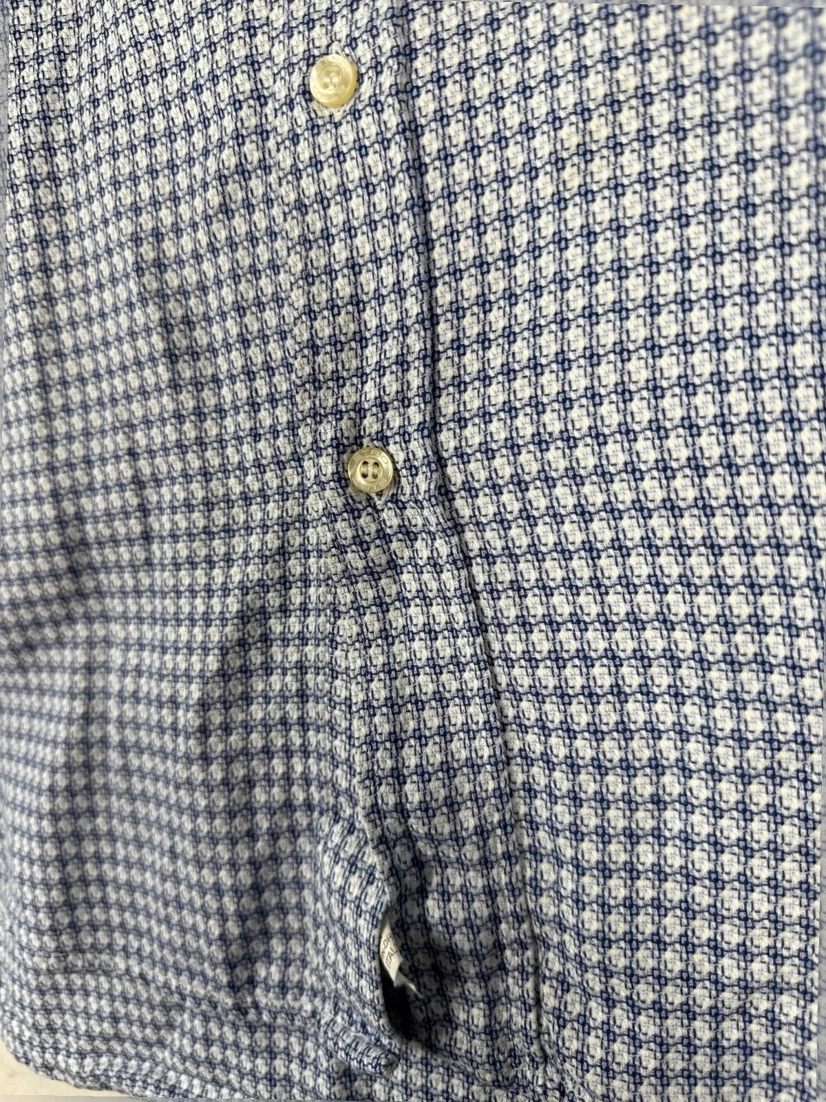 Camicia Etro fantasia geometrica blu – Uomo Taglia L