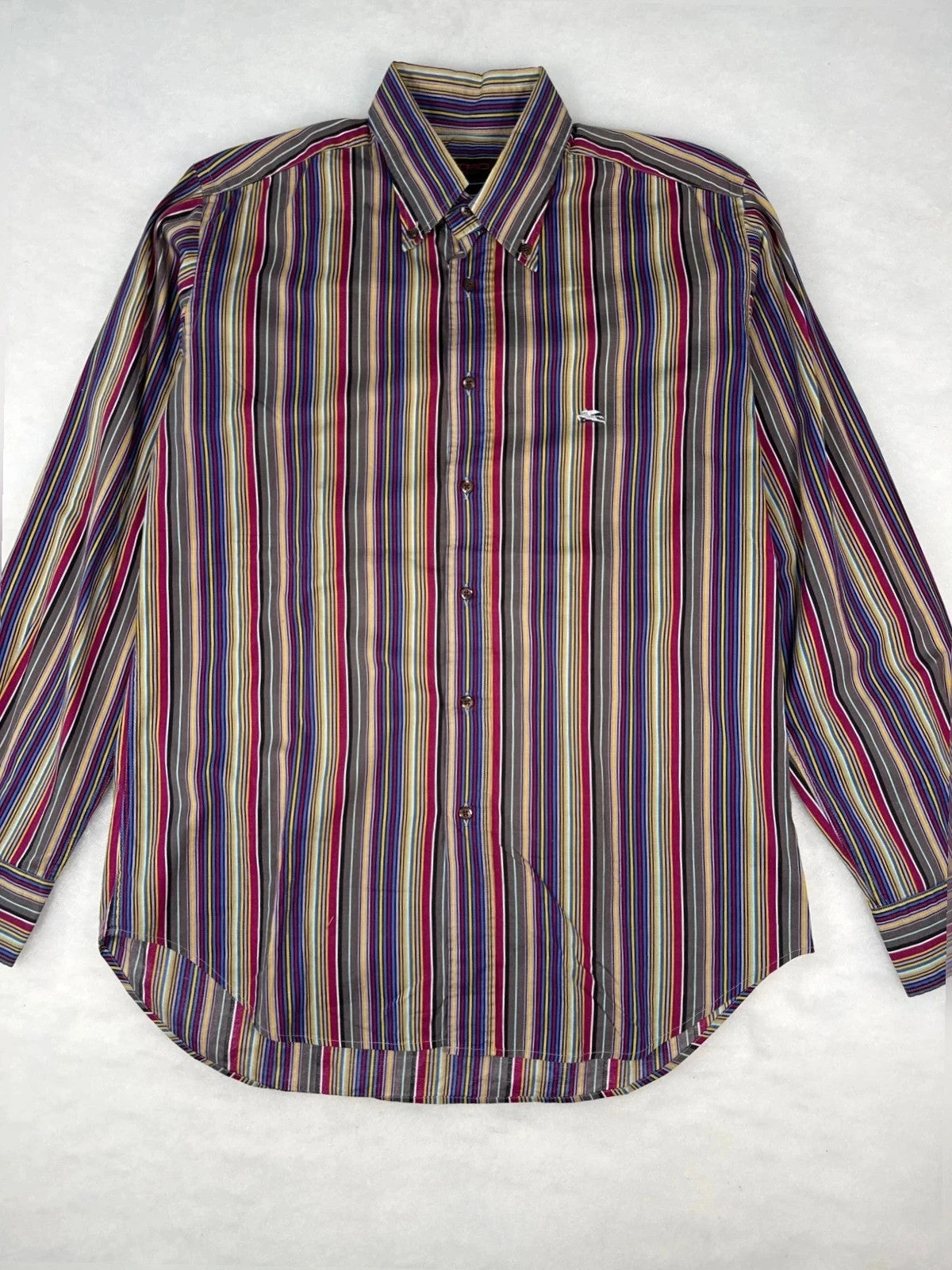 Camicia Etro righe multicolor – Uomo Taglia L