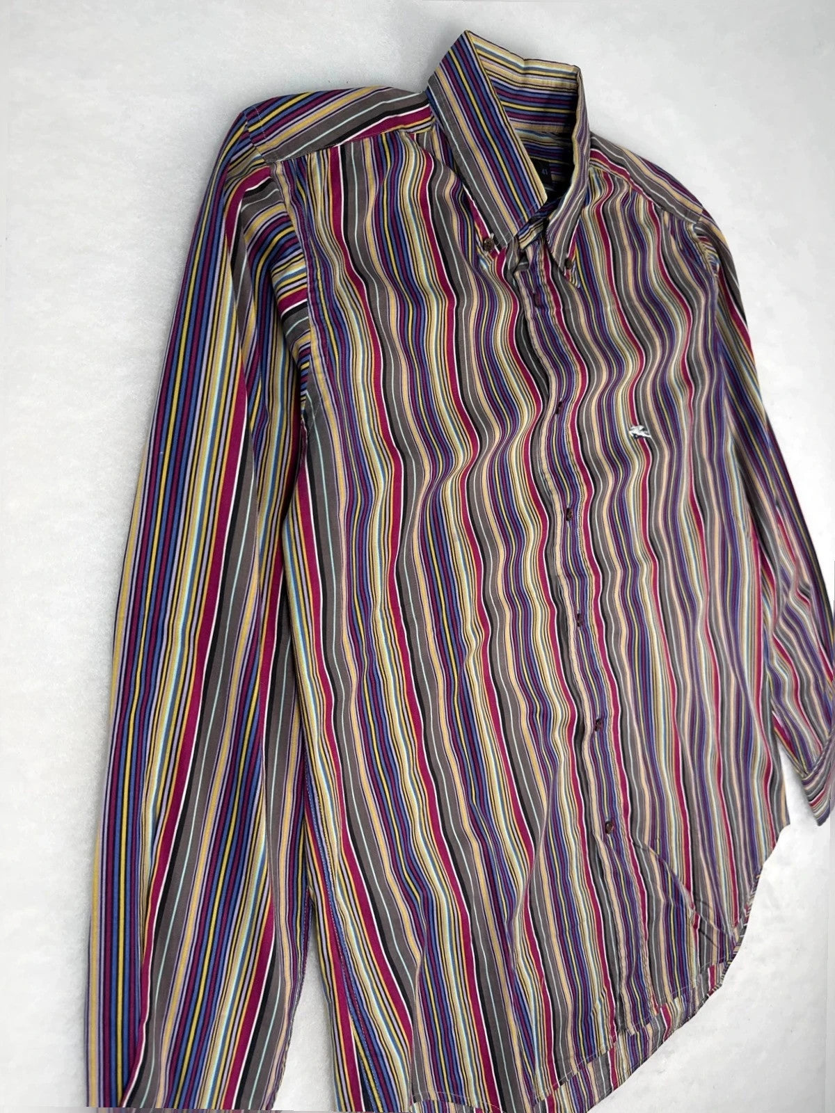 Camicia Etro righe multicolor – Uomo Taglia L
