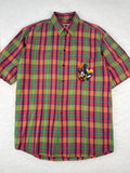 Camicia Iceberg tartan Mickey Mouse Y2K – Uomo Taglia L