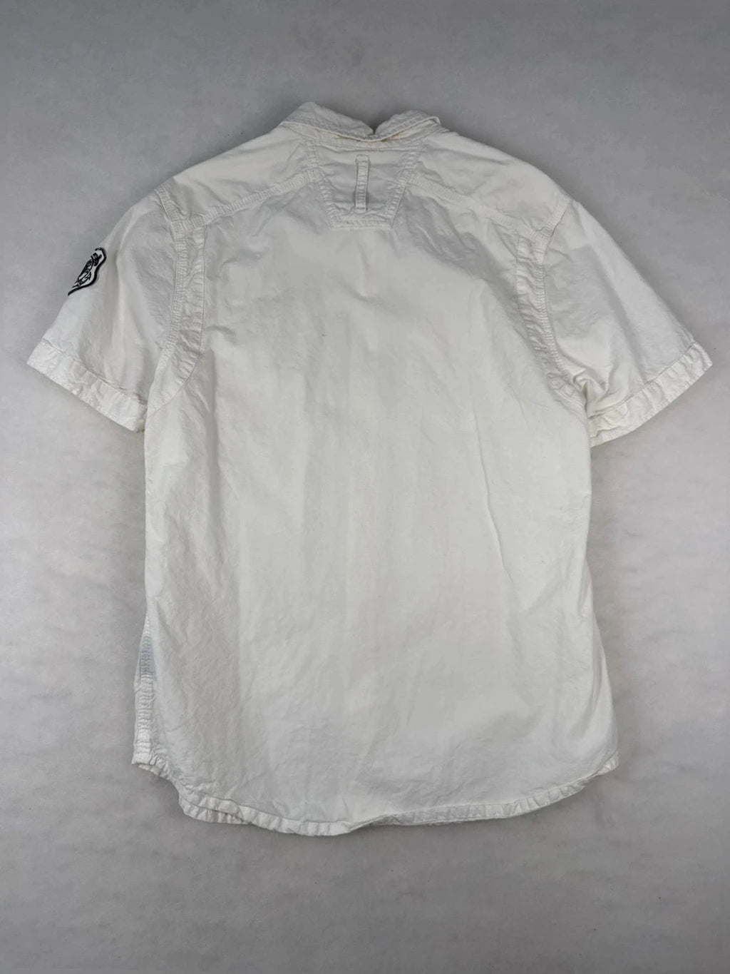 Camicia Schott NYC bianca militare – Uomo Taglia L