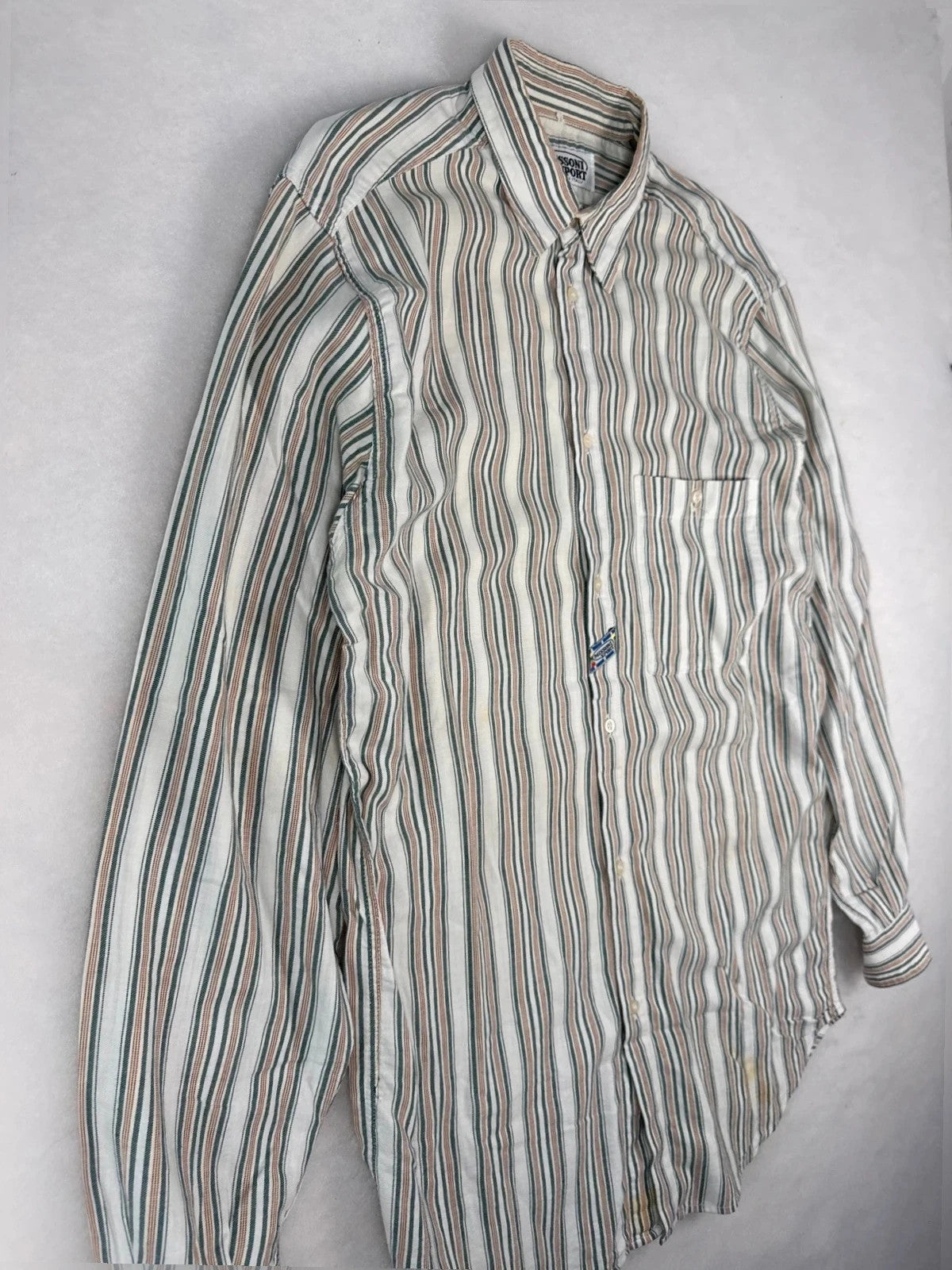 Camicia Missoni Sport a righe multicolor – Uomo Taglia XS