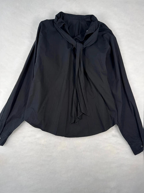 Blusa MM6 Maison Margiela nera oversize – Donna Taglia M (IT 42)