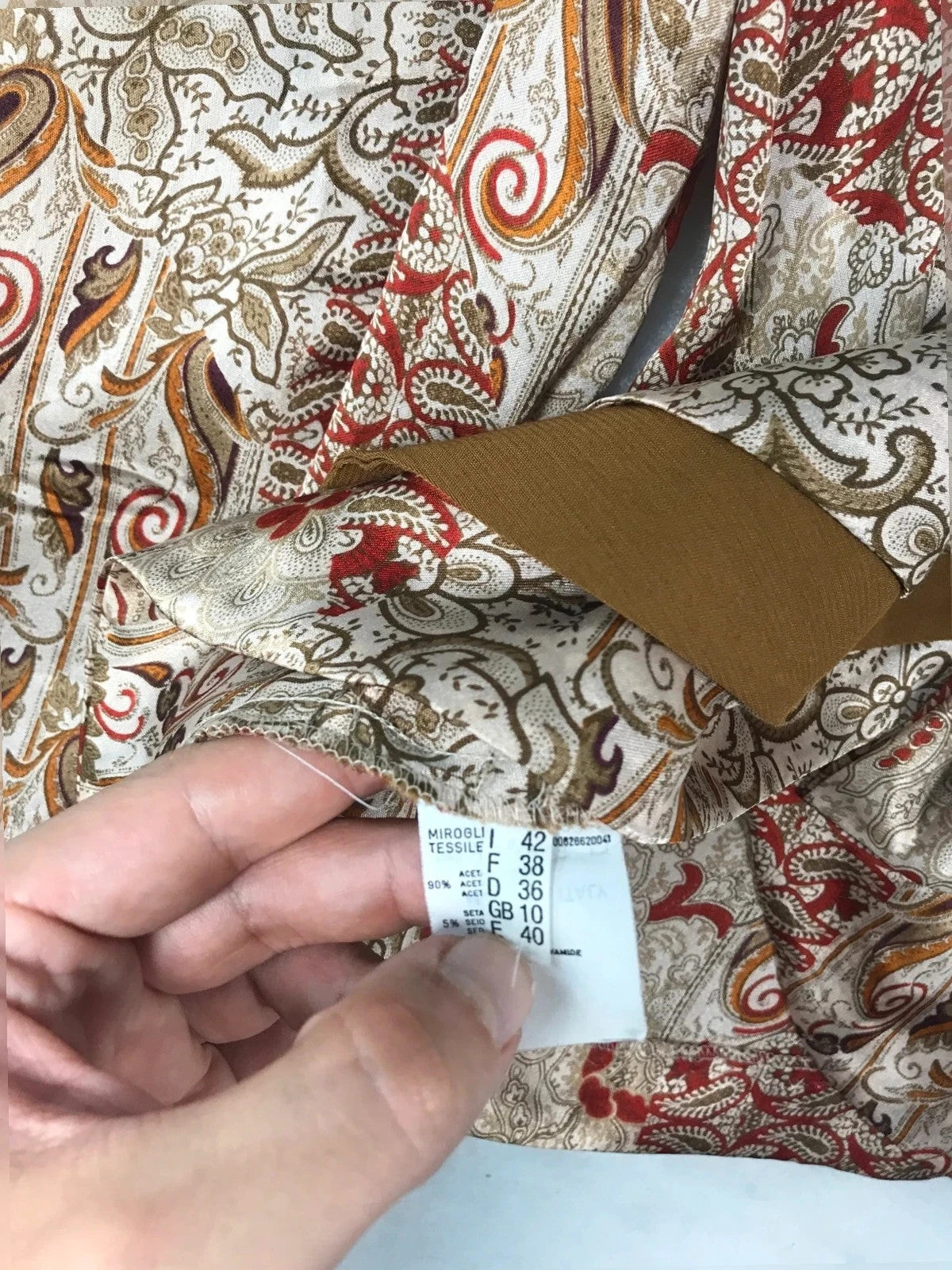 Bluse Vintage Donna – Taglia M (IT 42)
