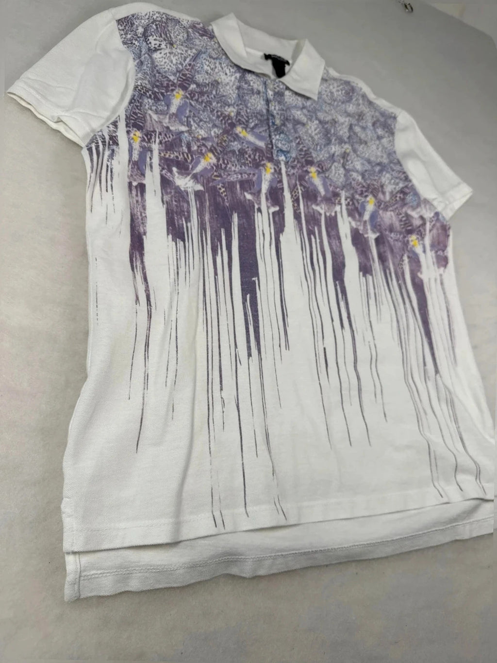 Polo Just Cavalli stampa astratta – Uomo Taglia L