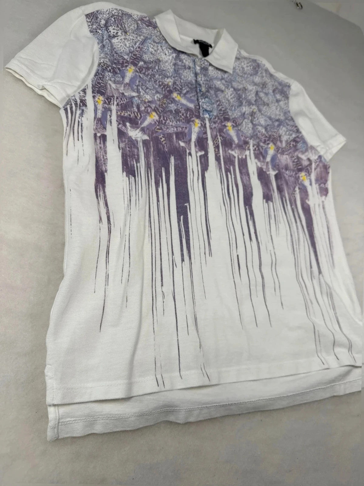 Polo Just Cavalli stampa astratta – Uomo Taglia L
