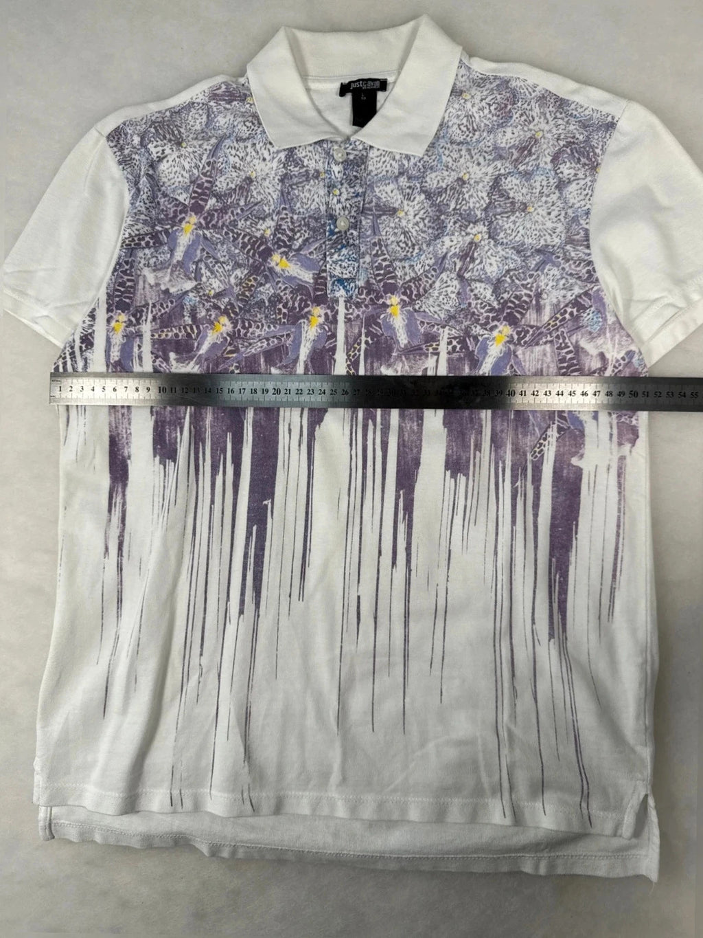 Polo Just Cavalli stampa astratta – Uomo Taglia L