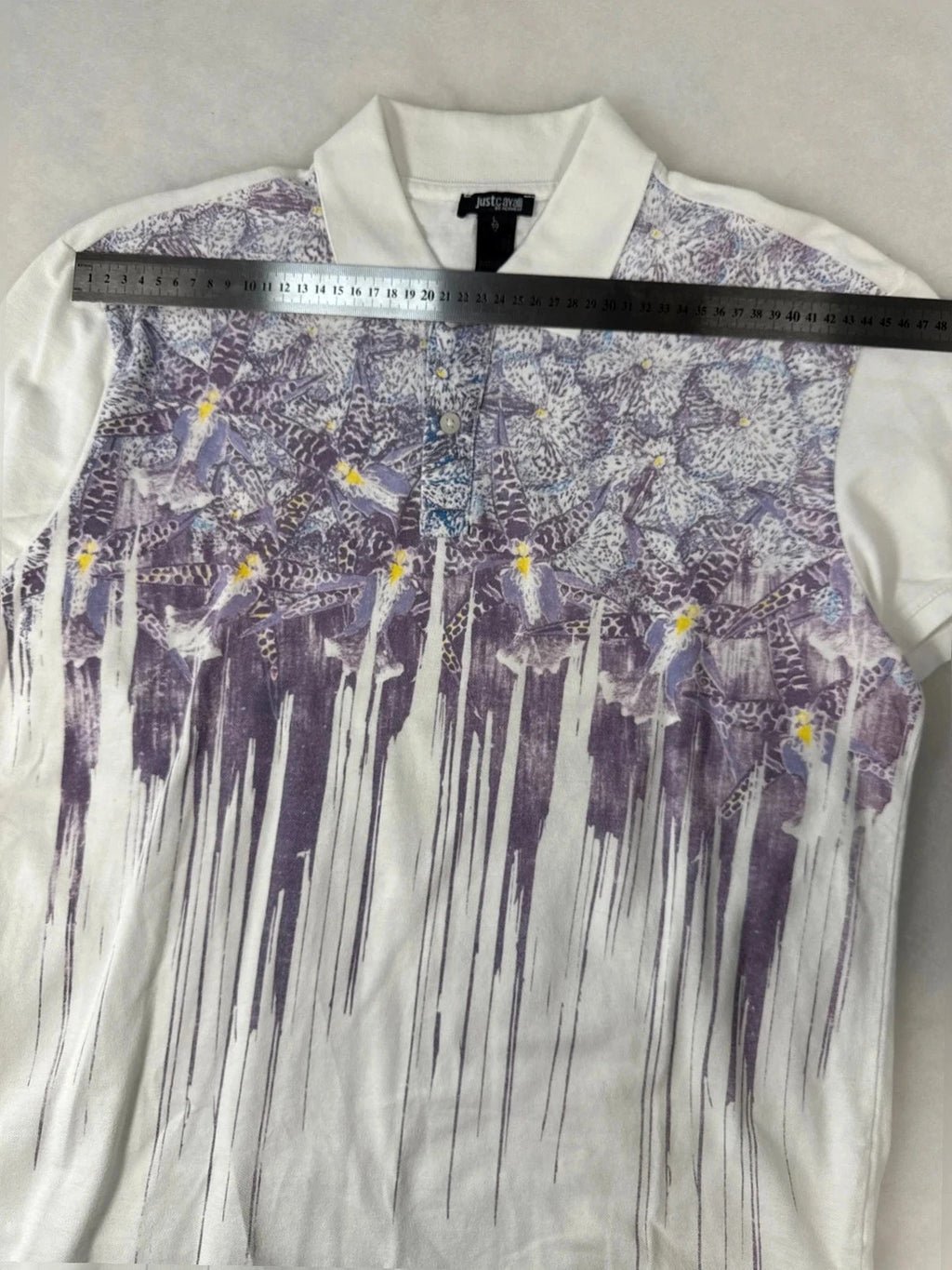 Polo Just Cavalli stampa astratta – Uomo Taglia L