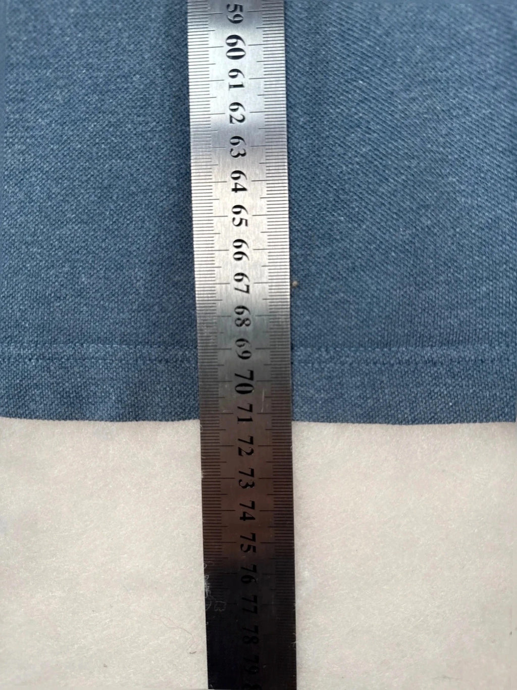 Polo Valentino Studio blu delavé – Uomo Taglia XXL