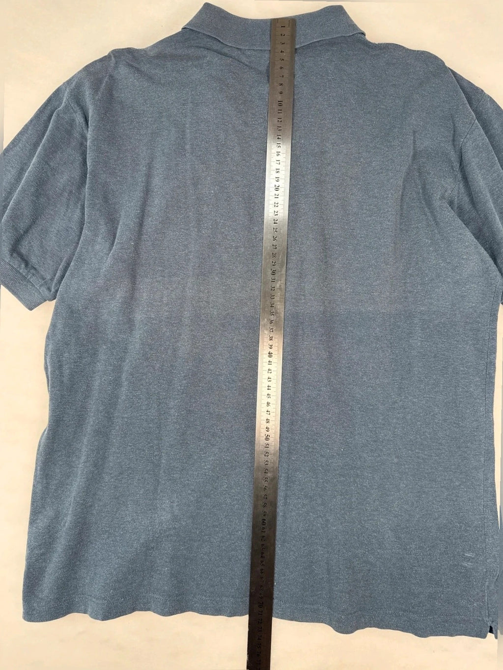 Polo Valentino Studio blu delavé – Uomo Taglia XXL