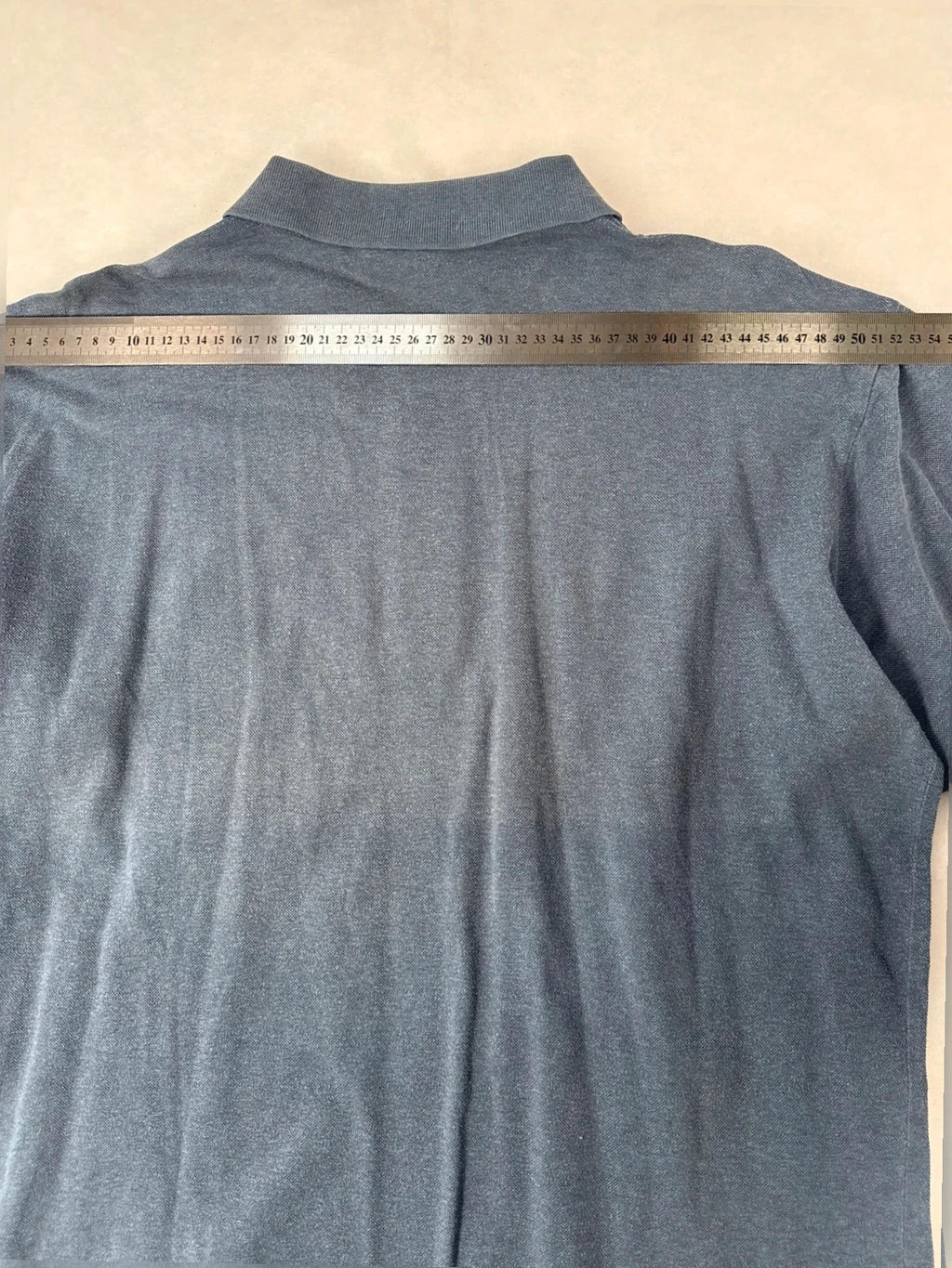 Polo Valentino Studio blu delavé – Uomo Taglia XXL