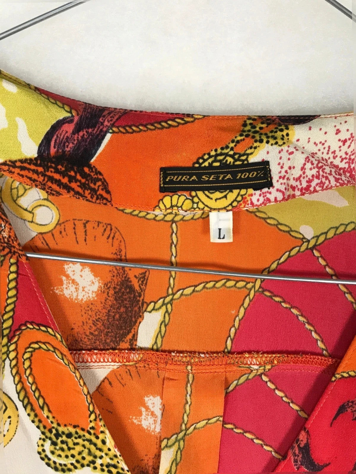 Camicie Pura Seta Vintage Donna – Taglia L (IT 44)