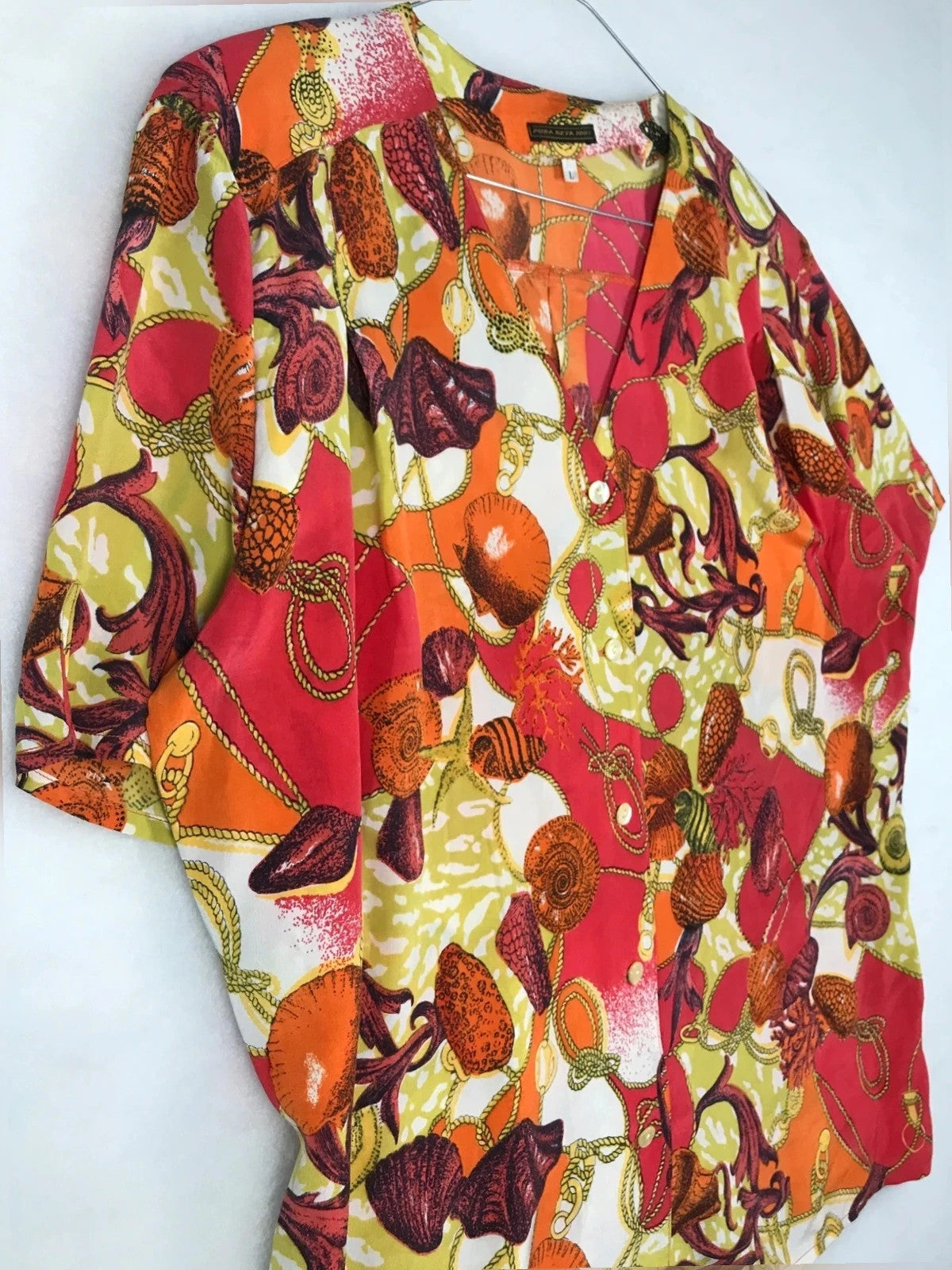 Camicie Pura Seta Vintage Donna – Taglia L (IT 44)