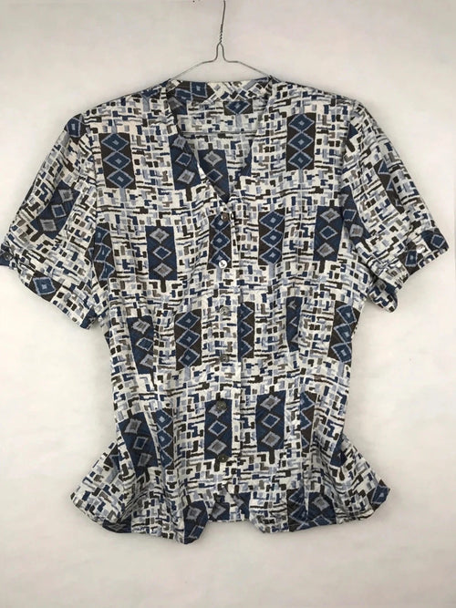 Bluse Vintage Donna – Taglia L (IT 44)