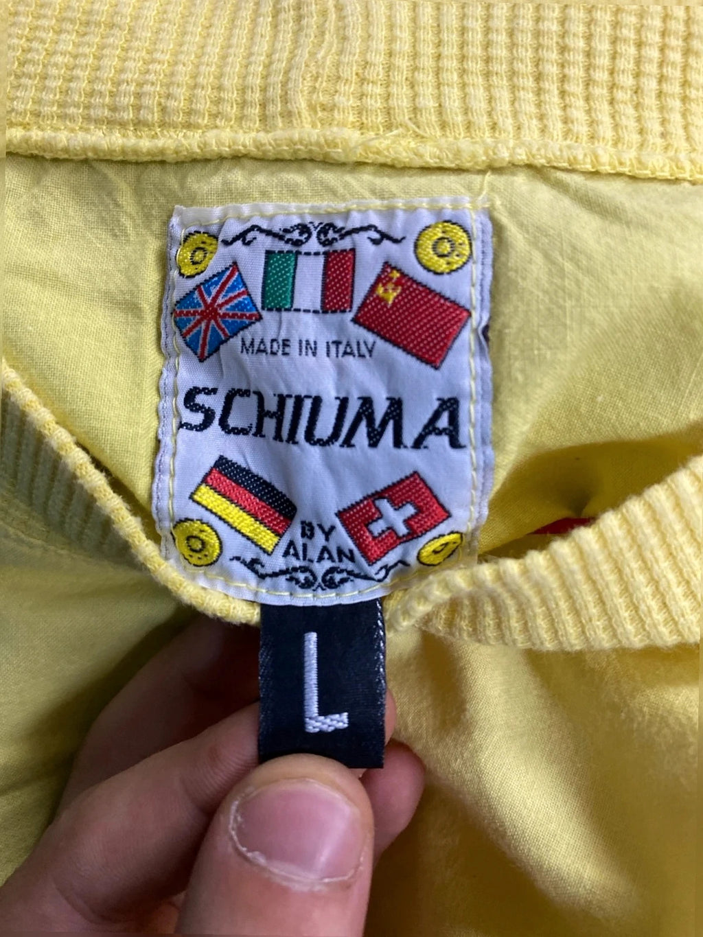 T-shirt Schiuma by Alan Vintage Uomo – Taglia L