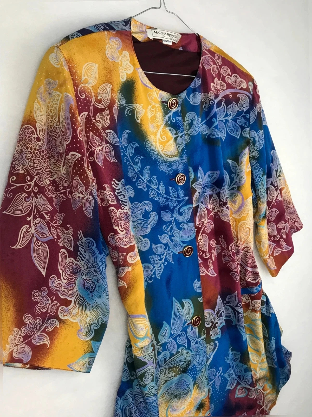 Bluse Marina Rinaldi Vintage Donna – Taglia L (IT 44)