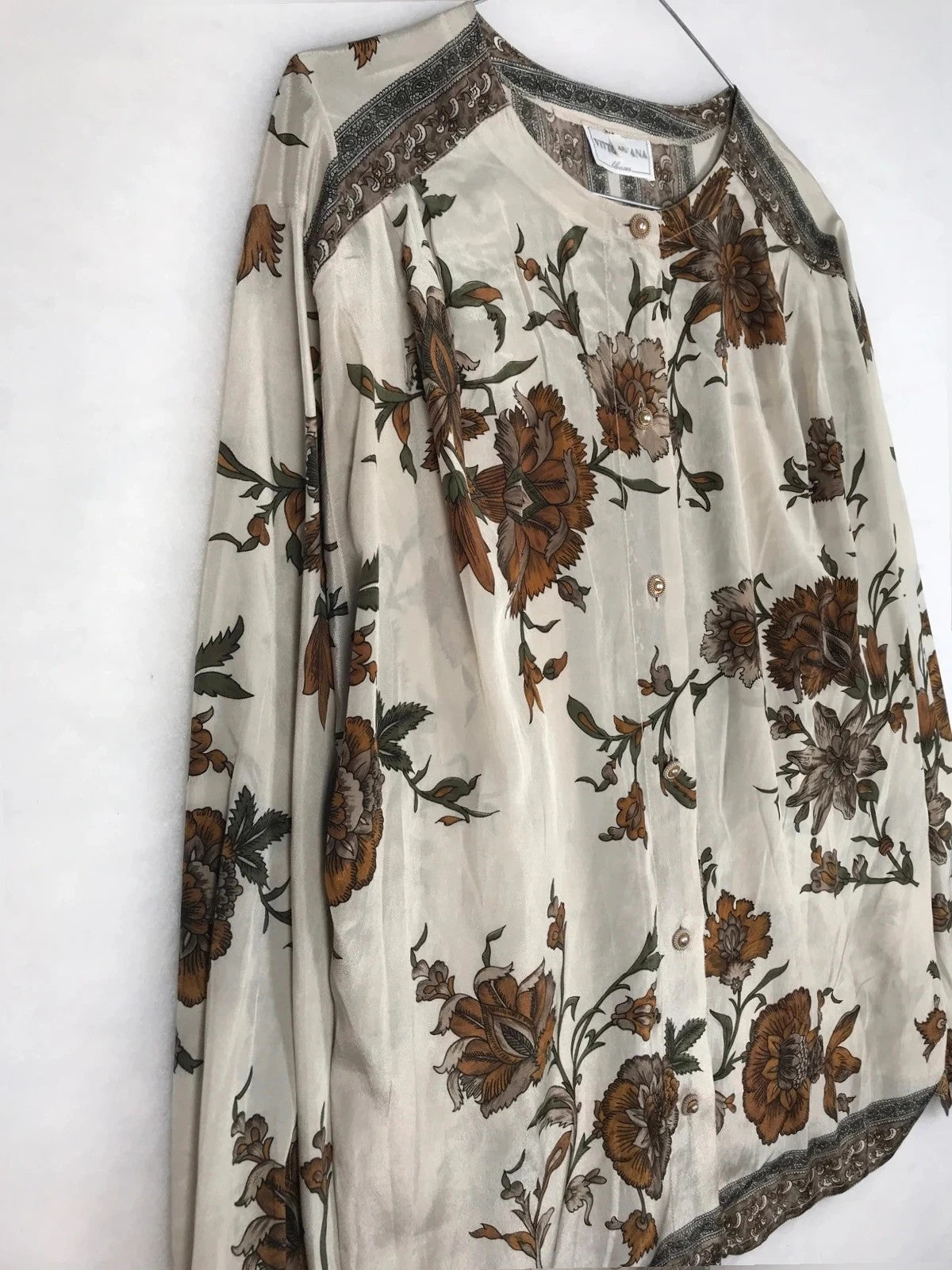 Bluse Vintage Donna – Taglia XL (IT 46)