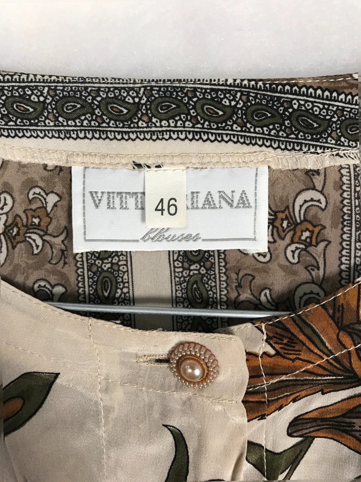 Bluse Vintage Donna – Taglia XL (IT 46)