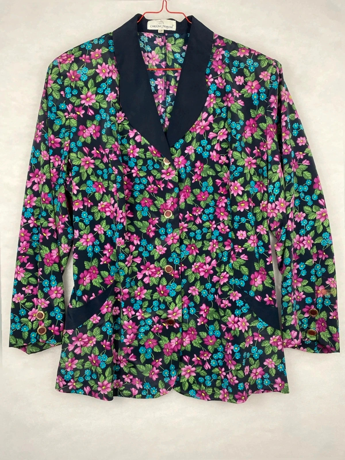 Blazer Carolina Pedrjoni Vintage Donna – Taglia XL (IT 46)